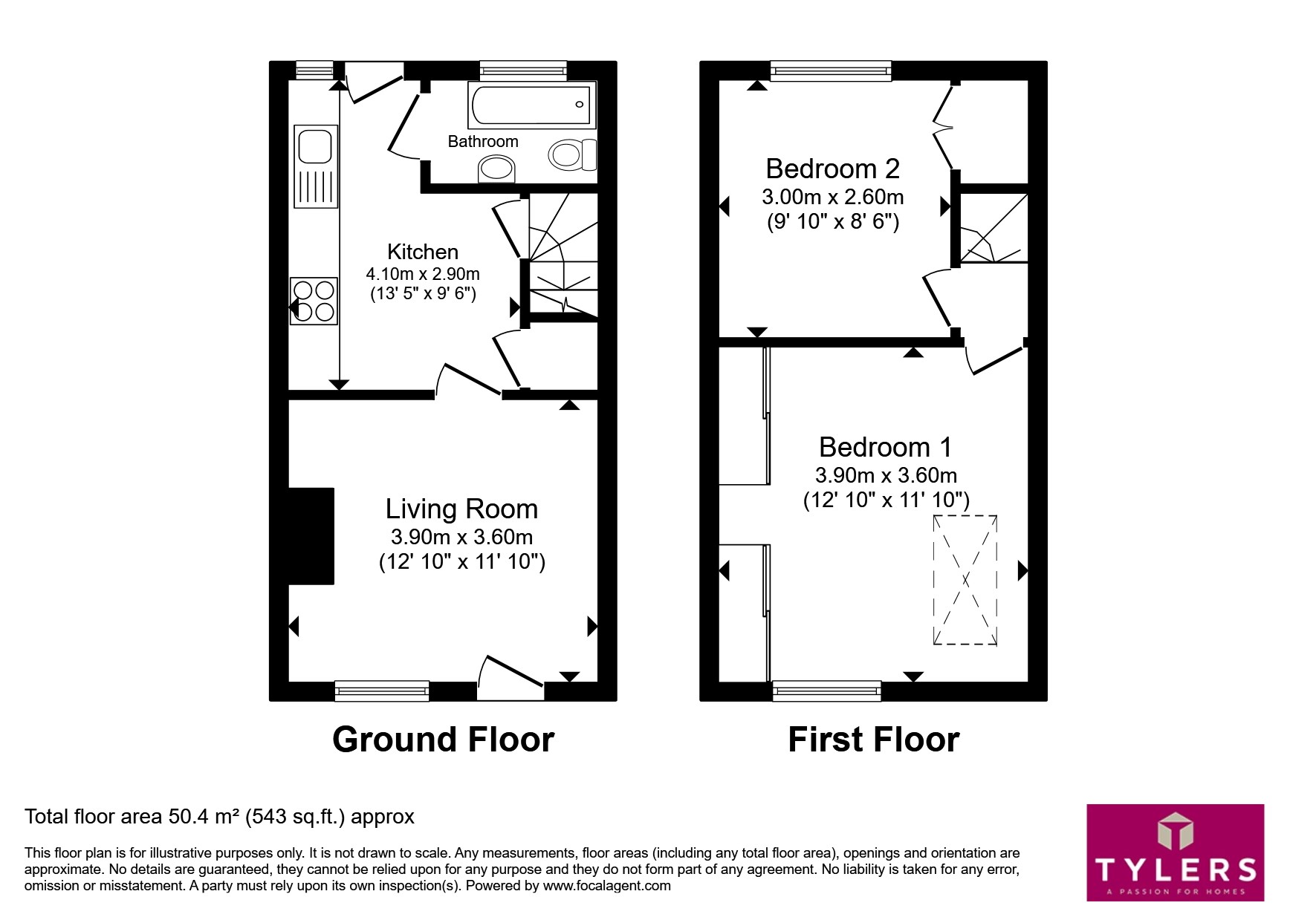 163, High Street, Cambridge floorplan