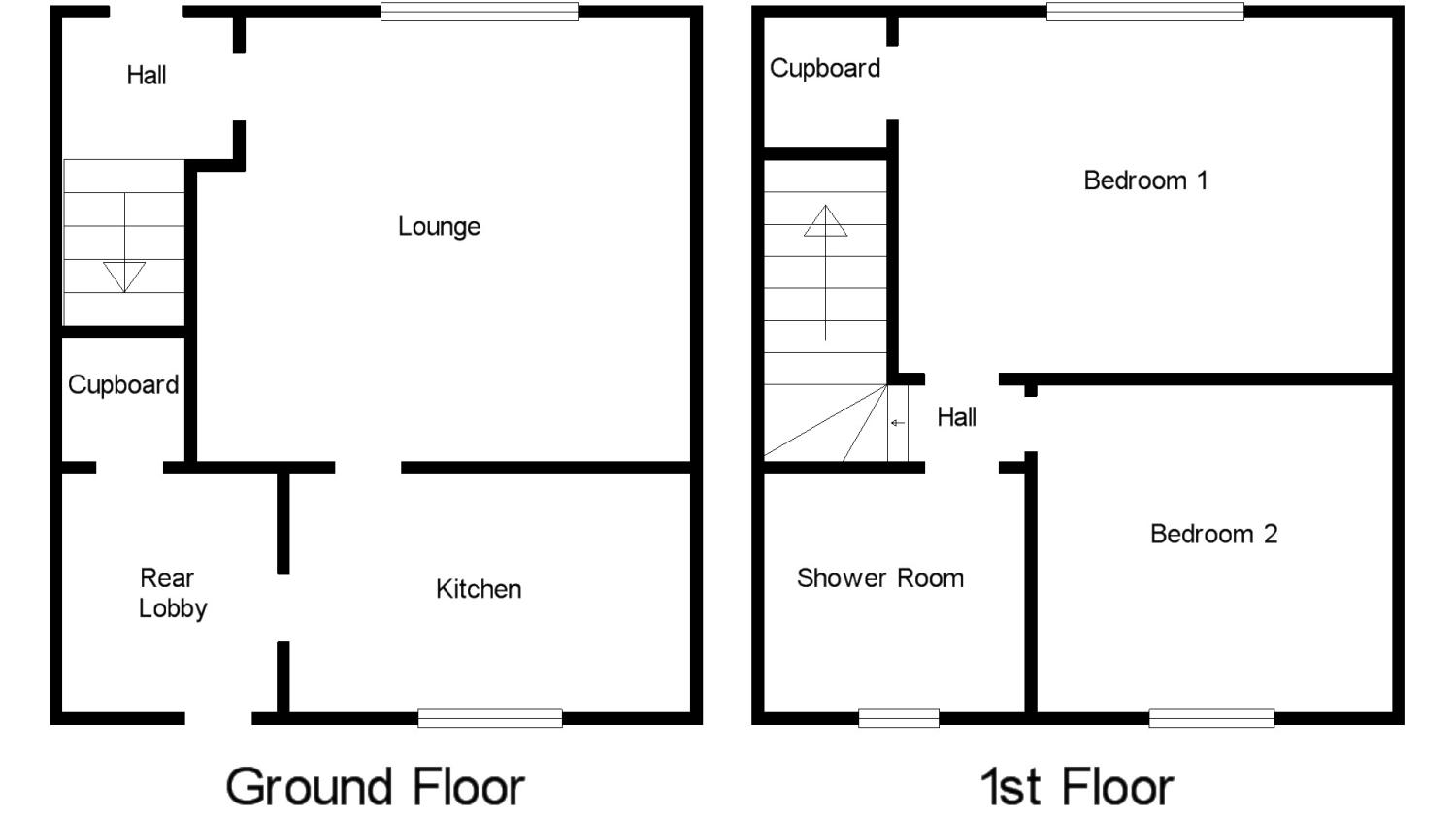 2 Bedrooms Terraced house for sale in Eastgate, Gartcosh, Glasgow, North Lanarkshire G69