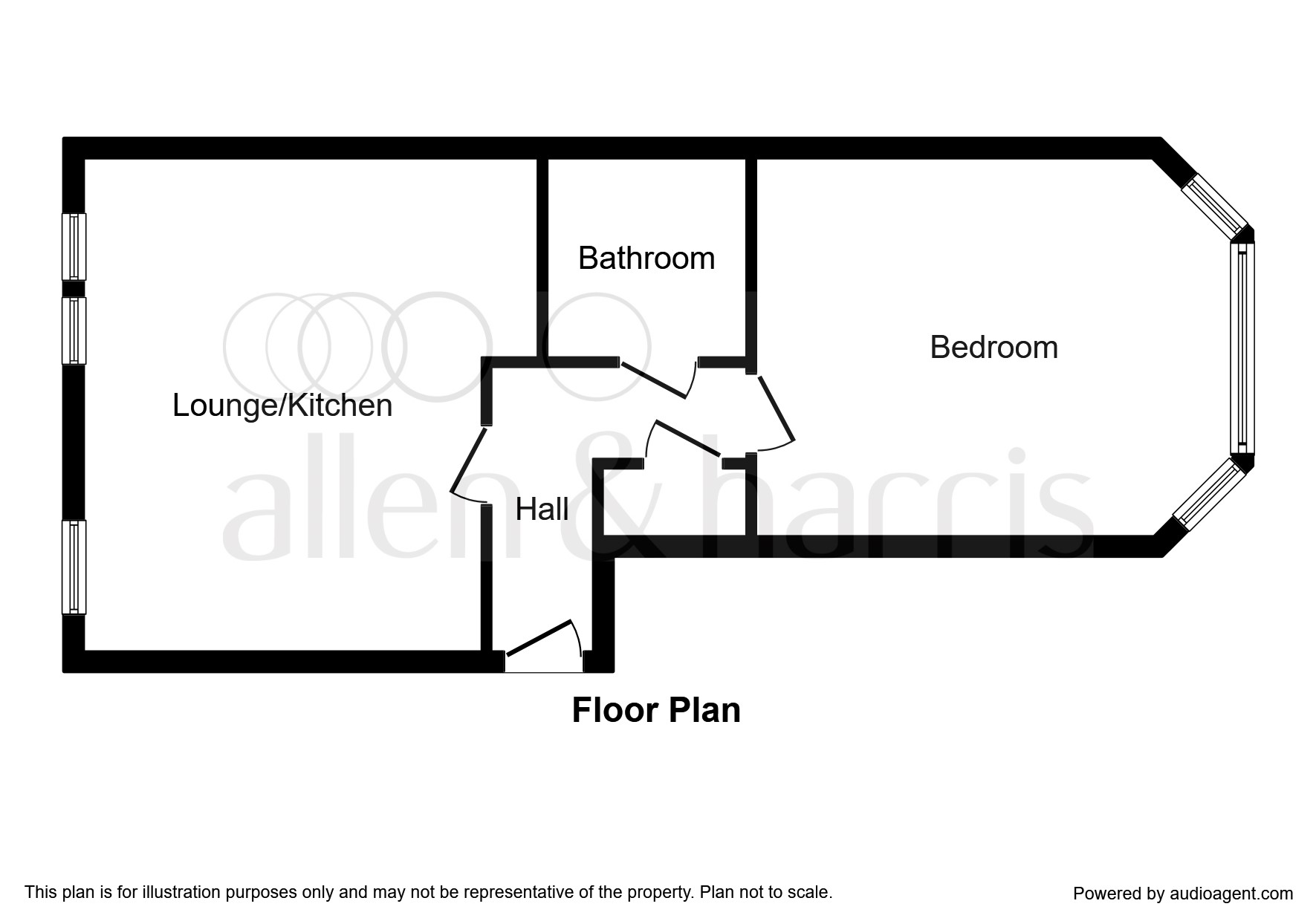 1 Bedrooms Flat for sale in Argyle Street, Paisley PA1