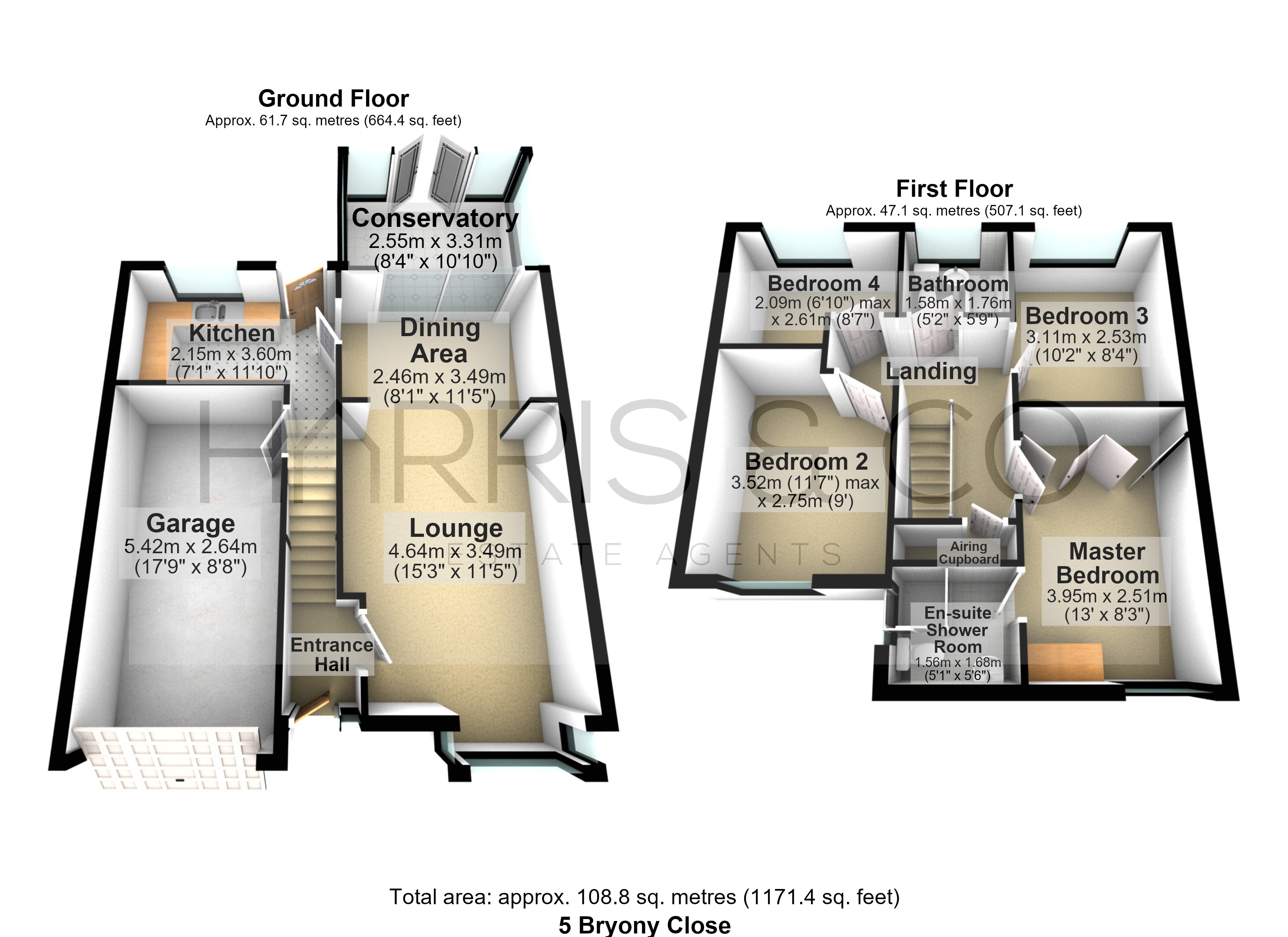 5, Bryony Close, Lancashire floorplan