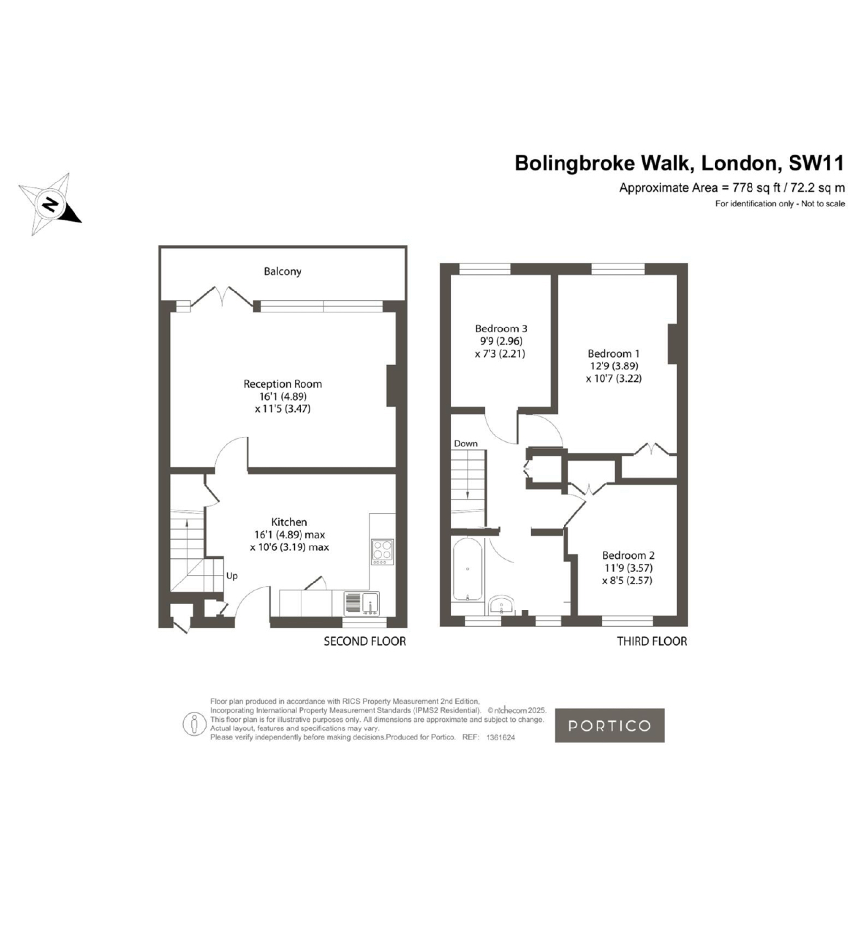 Exford Court, Bolingbroke Walk, London floorplan