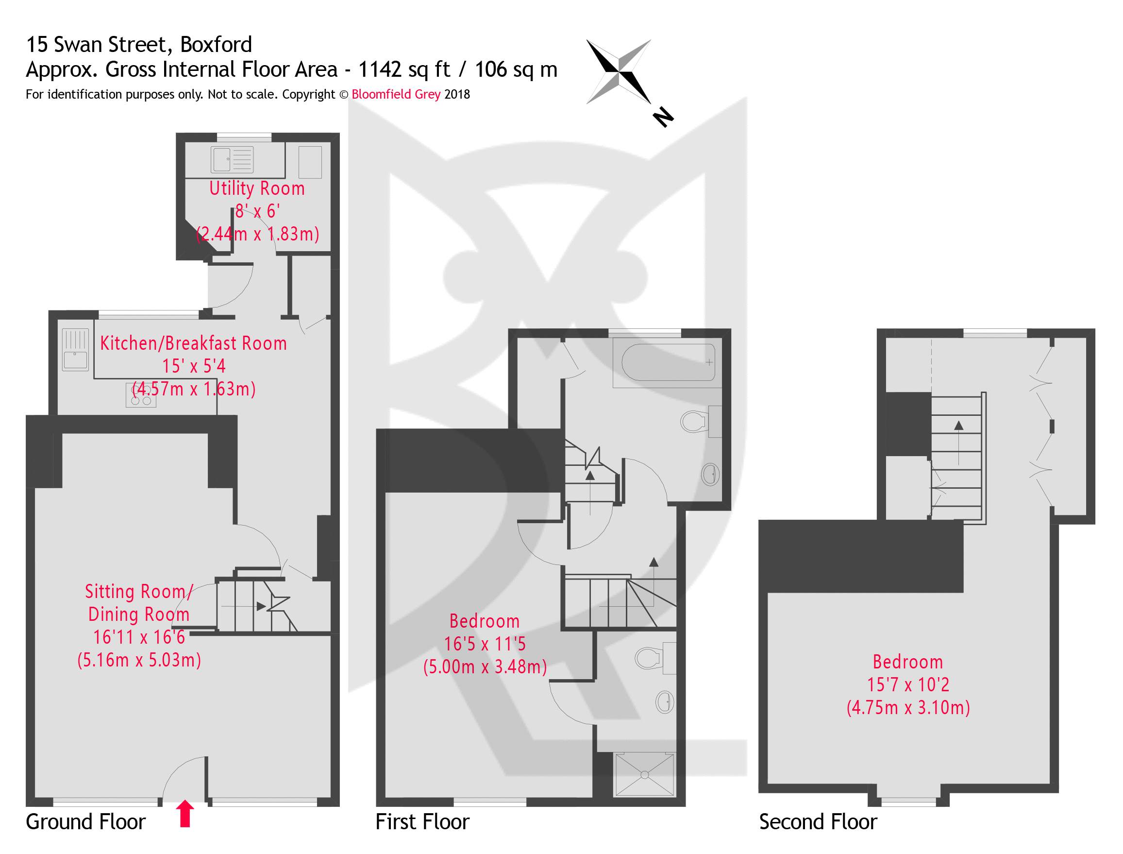 2 Bedrooms Terraced house for sale in Swan Street, Boxford, Sudbury CO10