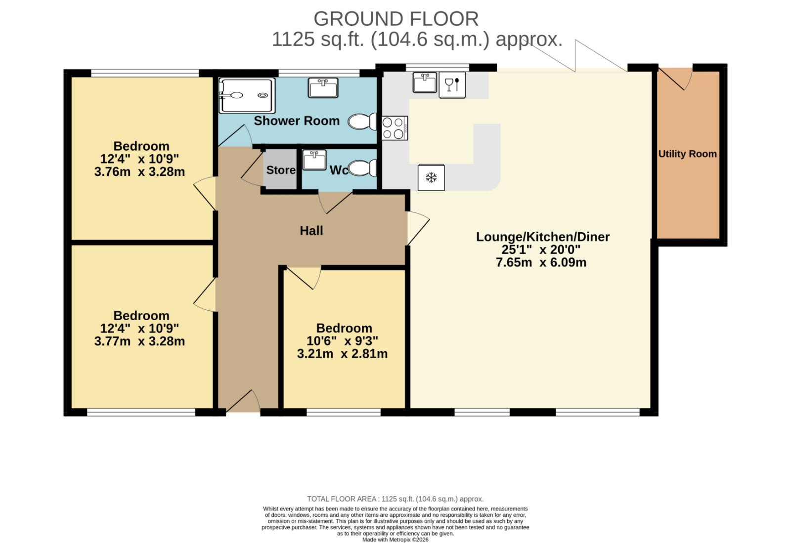 12A,, Green Road, Kent floorplan