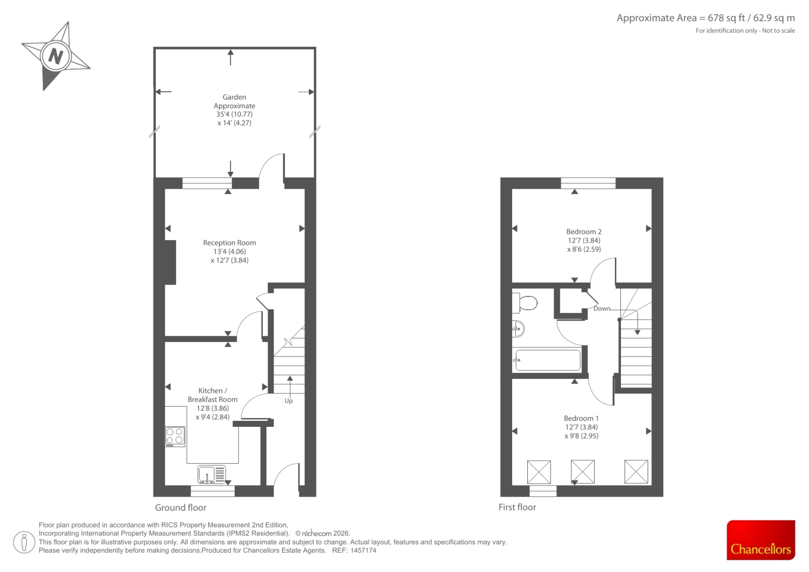 12, Pembroke Place, Bampton floorplan