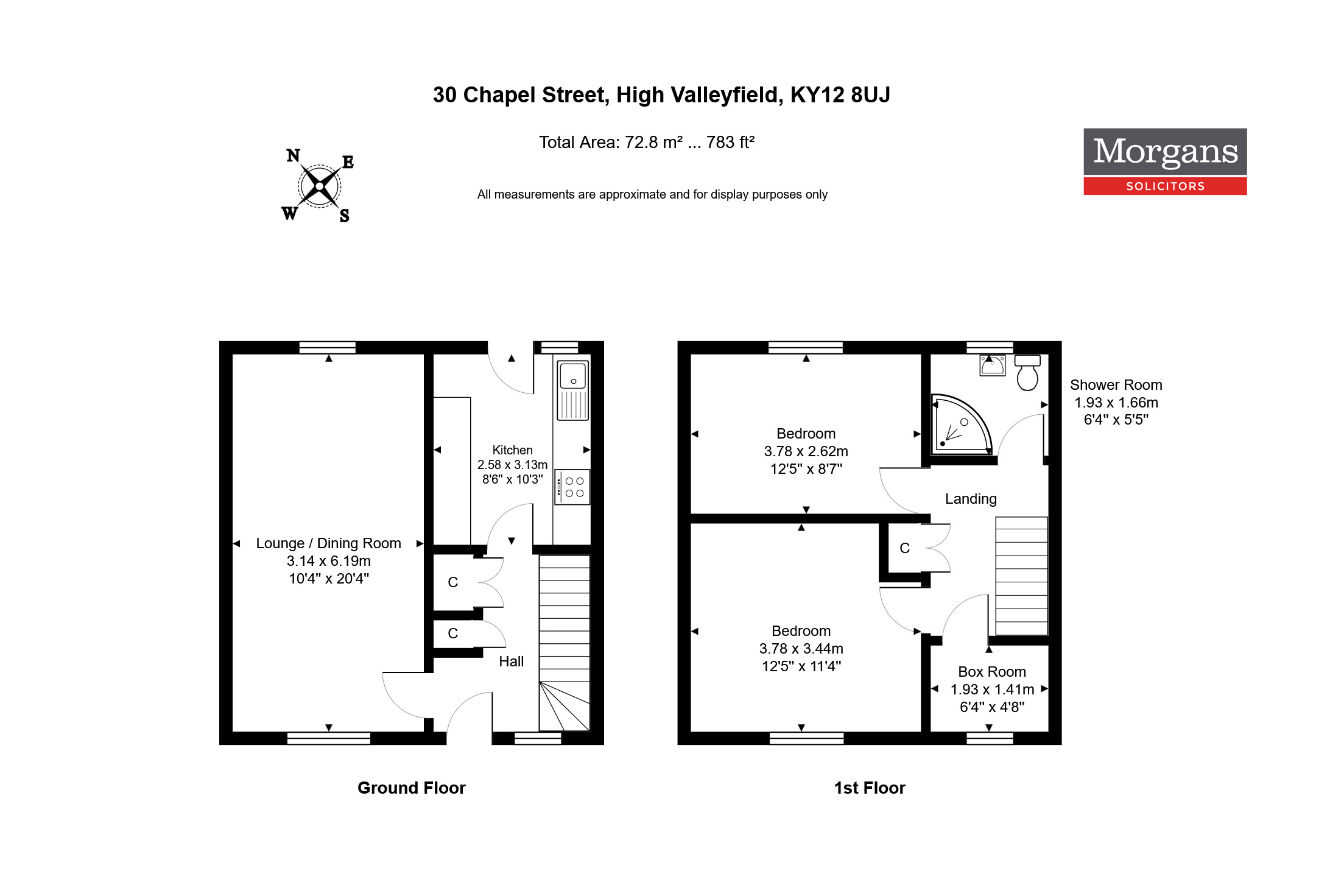30, Chapel Street, High Valleyfield floorplan