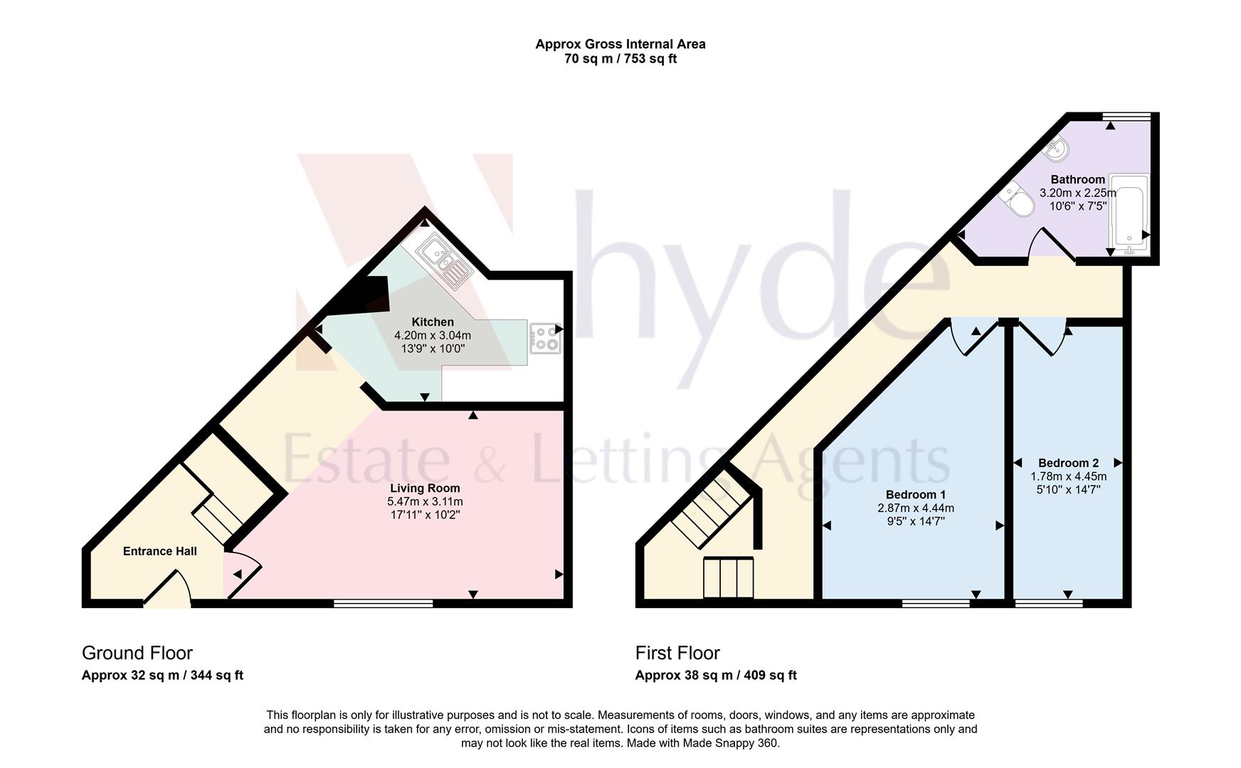 142, Darwen Road, Bolton floorplan
