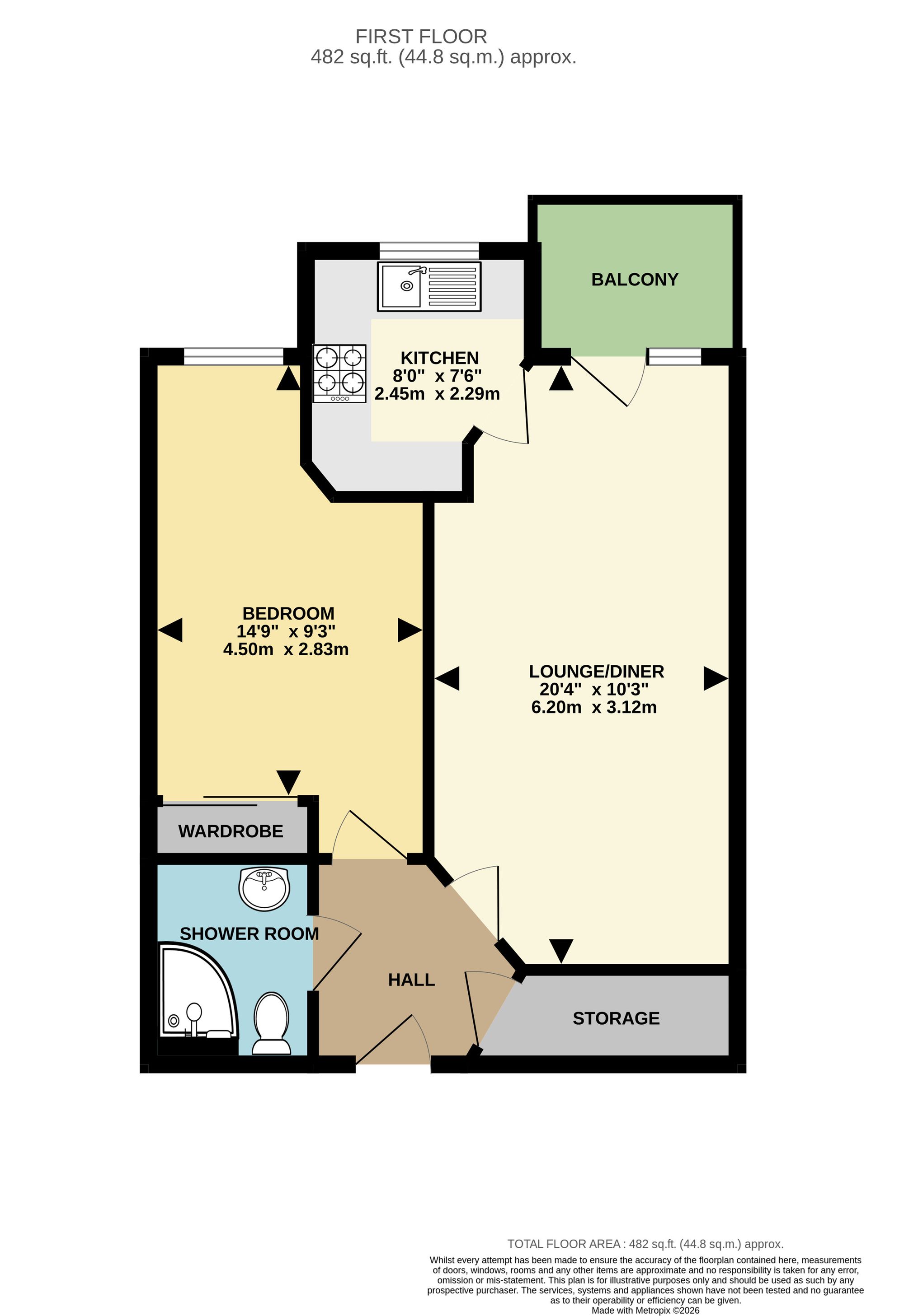 32 Beatrice Lodge Canterbury Road, Sittingbourne floorplan