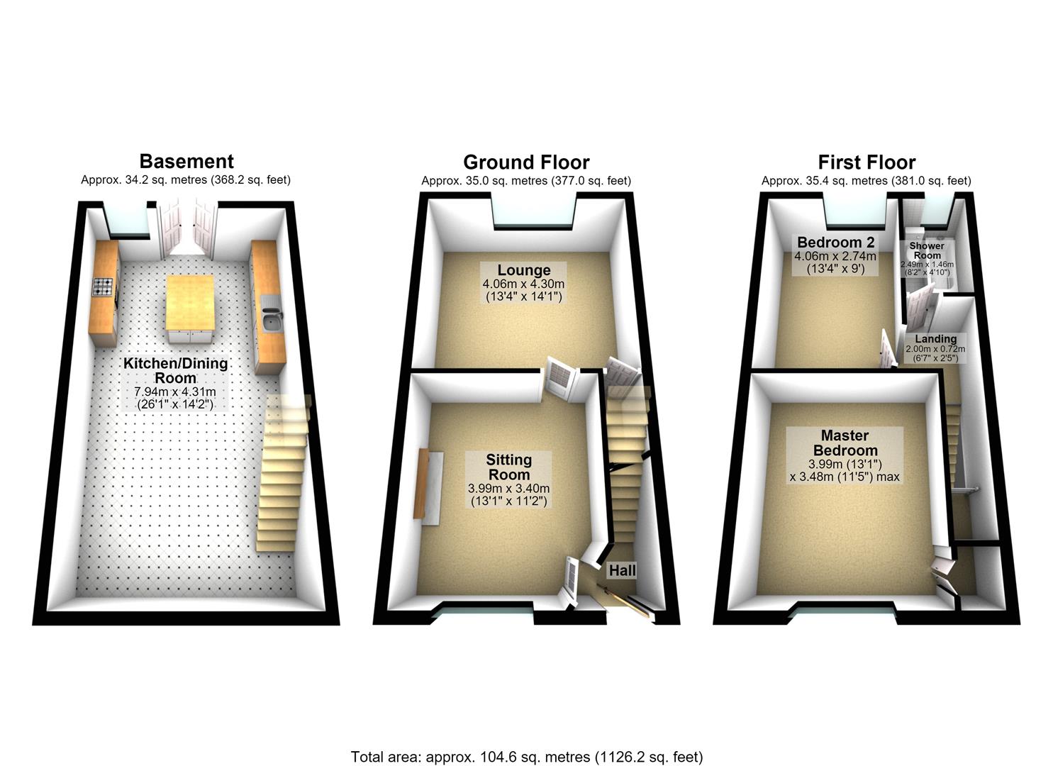 101, Manchester Road, Mossley floorplan
