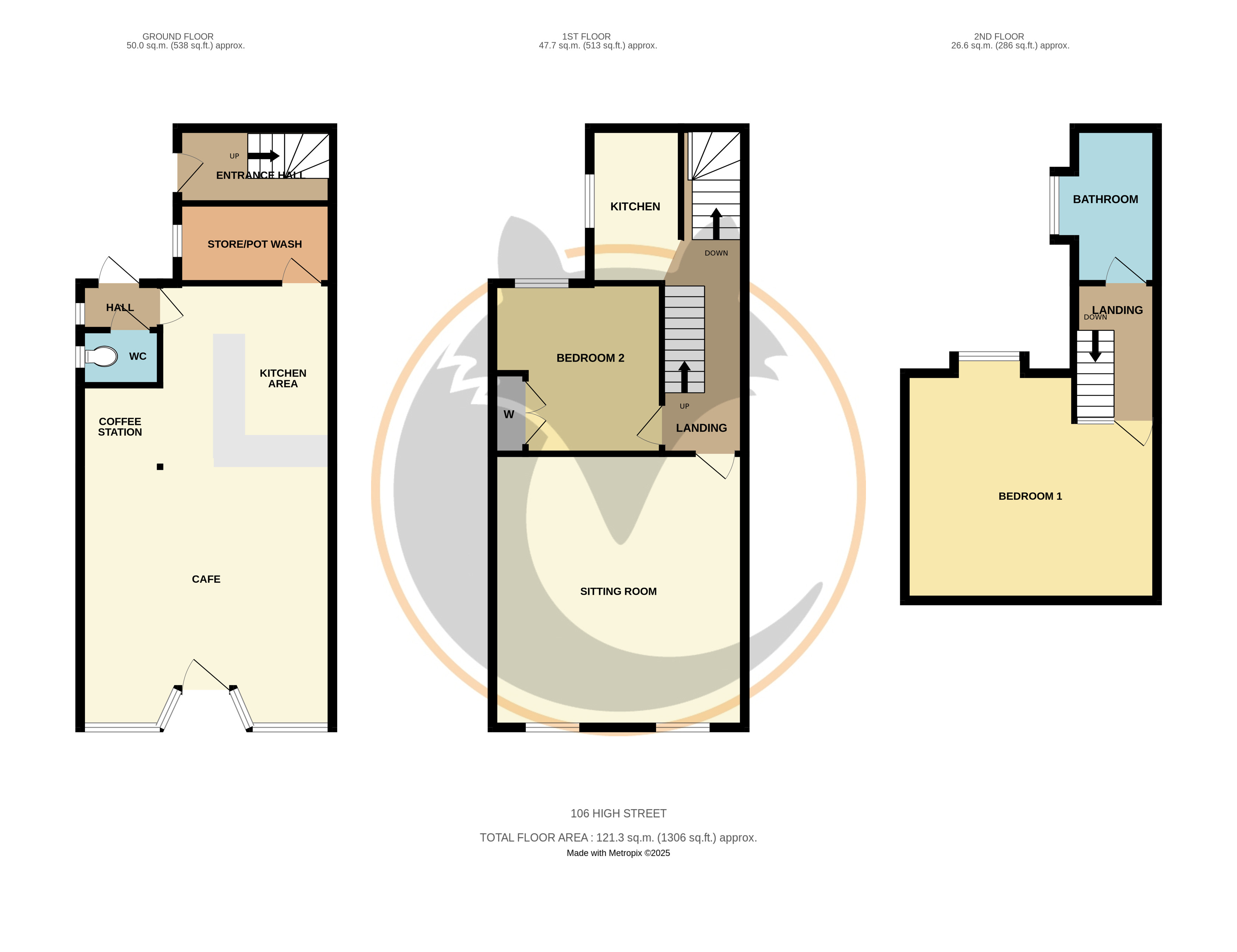 106, High Street, Lymington floorplan