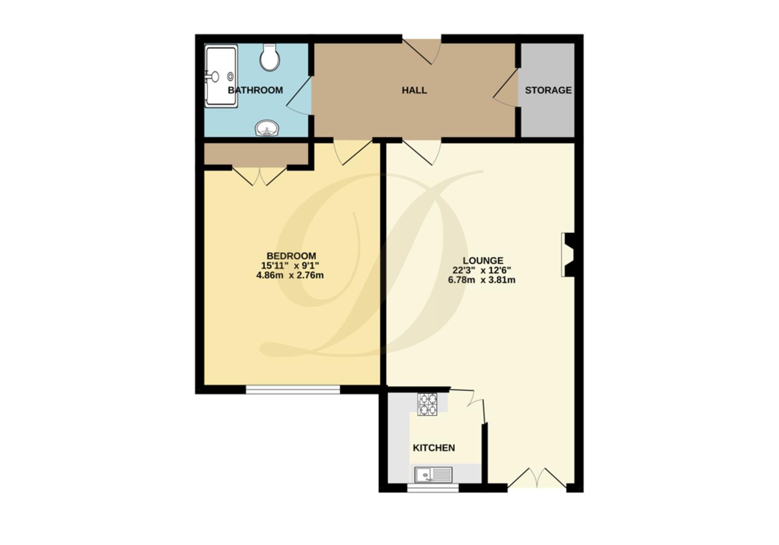 Apartment 14, Henbury Court, 181 Kiln Lane, Eccleston floorplan