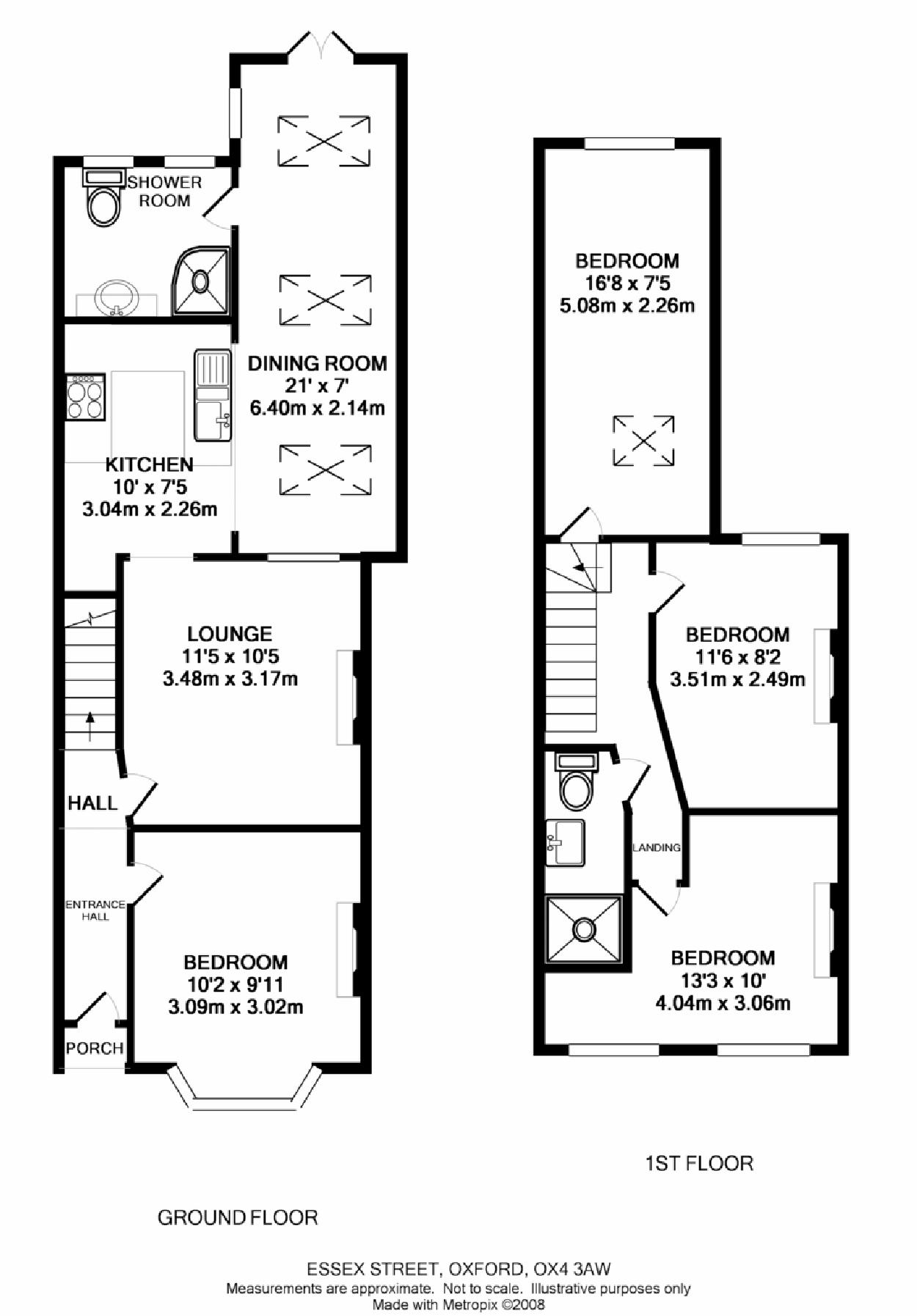 Essex Street, Oxford floorplan