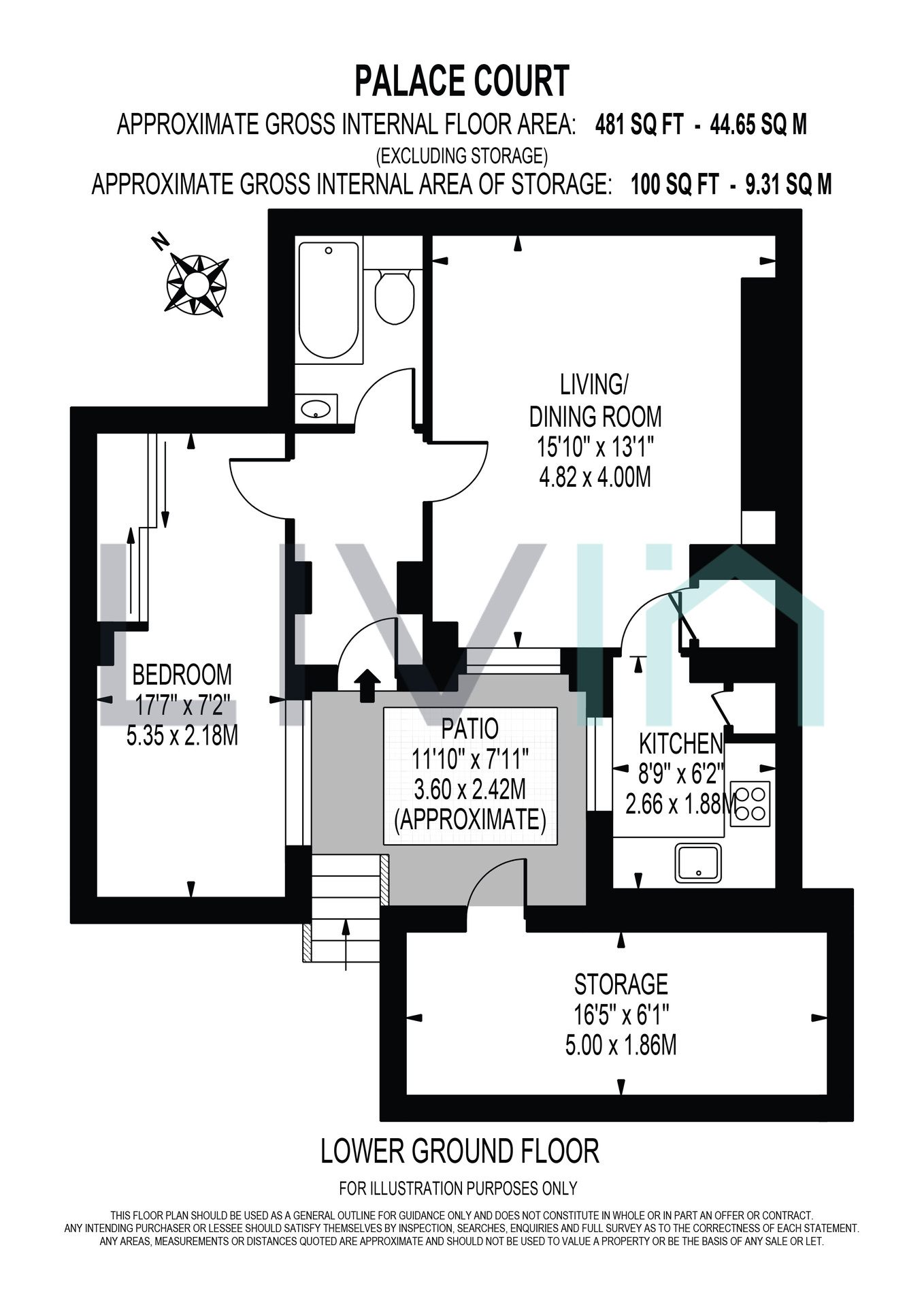 Flat 2, London floorplan