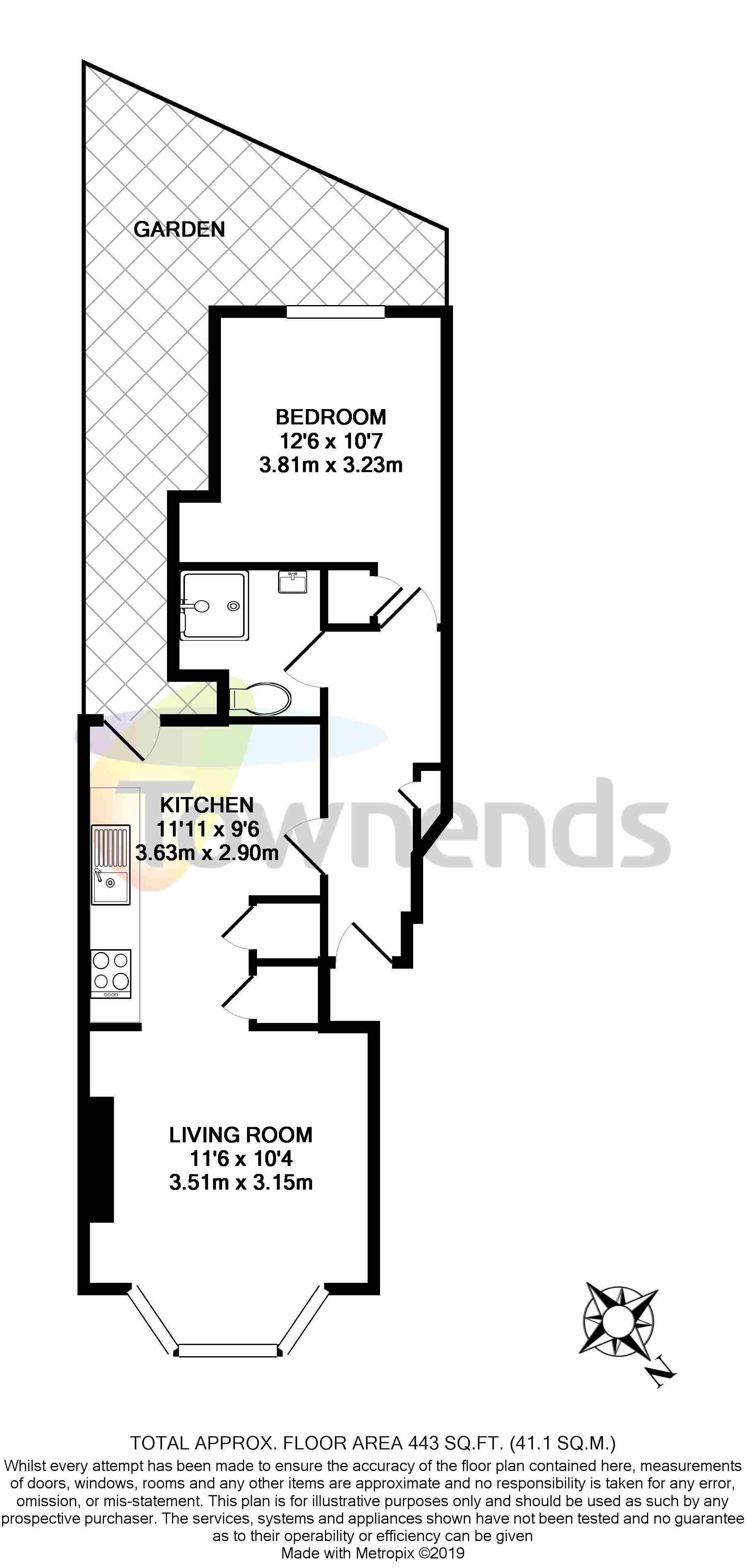 1 Bedrooms Flat to rent in Amesbury Avenue, Streatham SW2