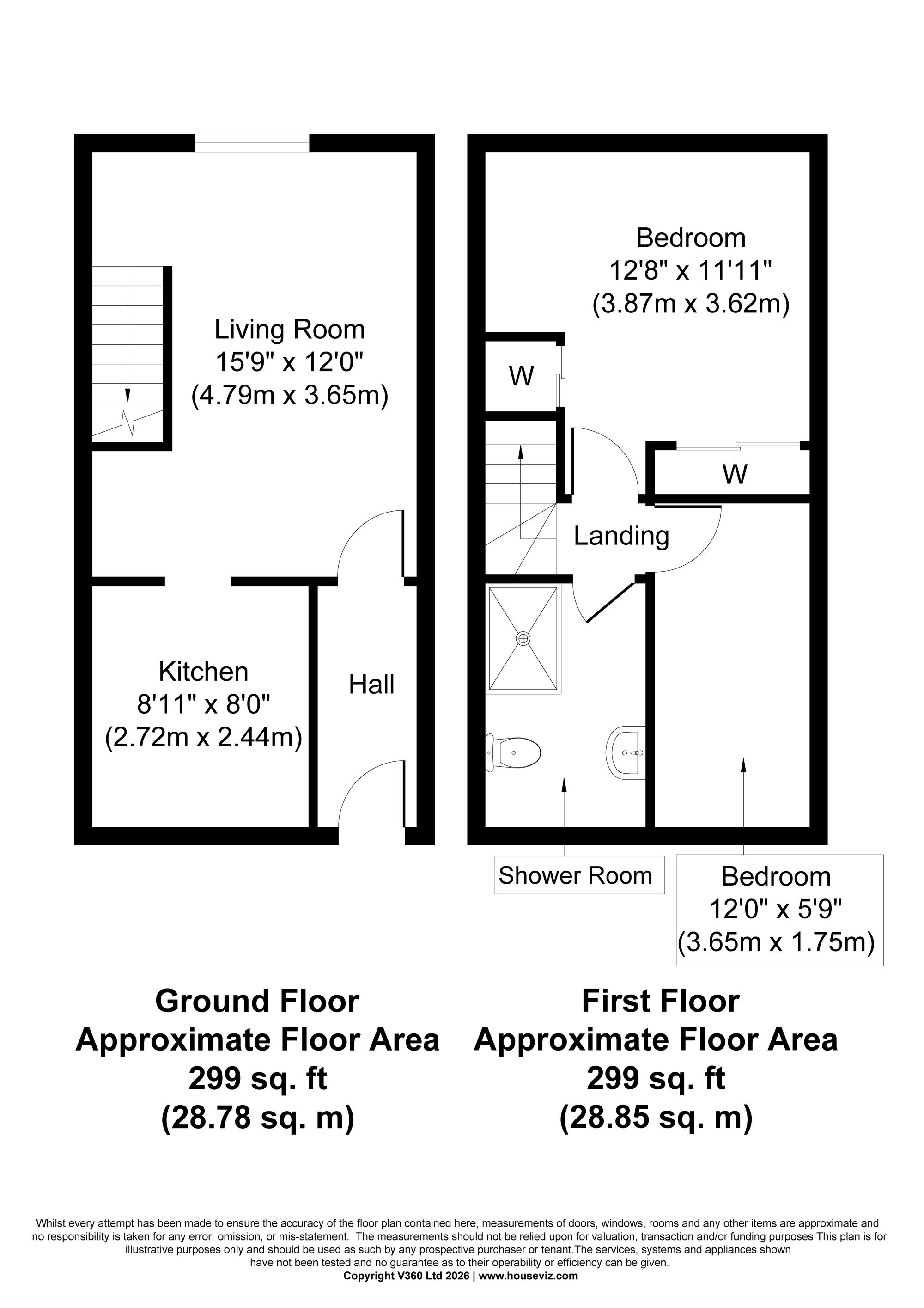 28 Laing Gardens, Broxburn floorplan