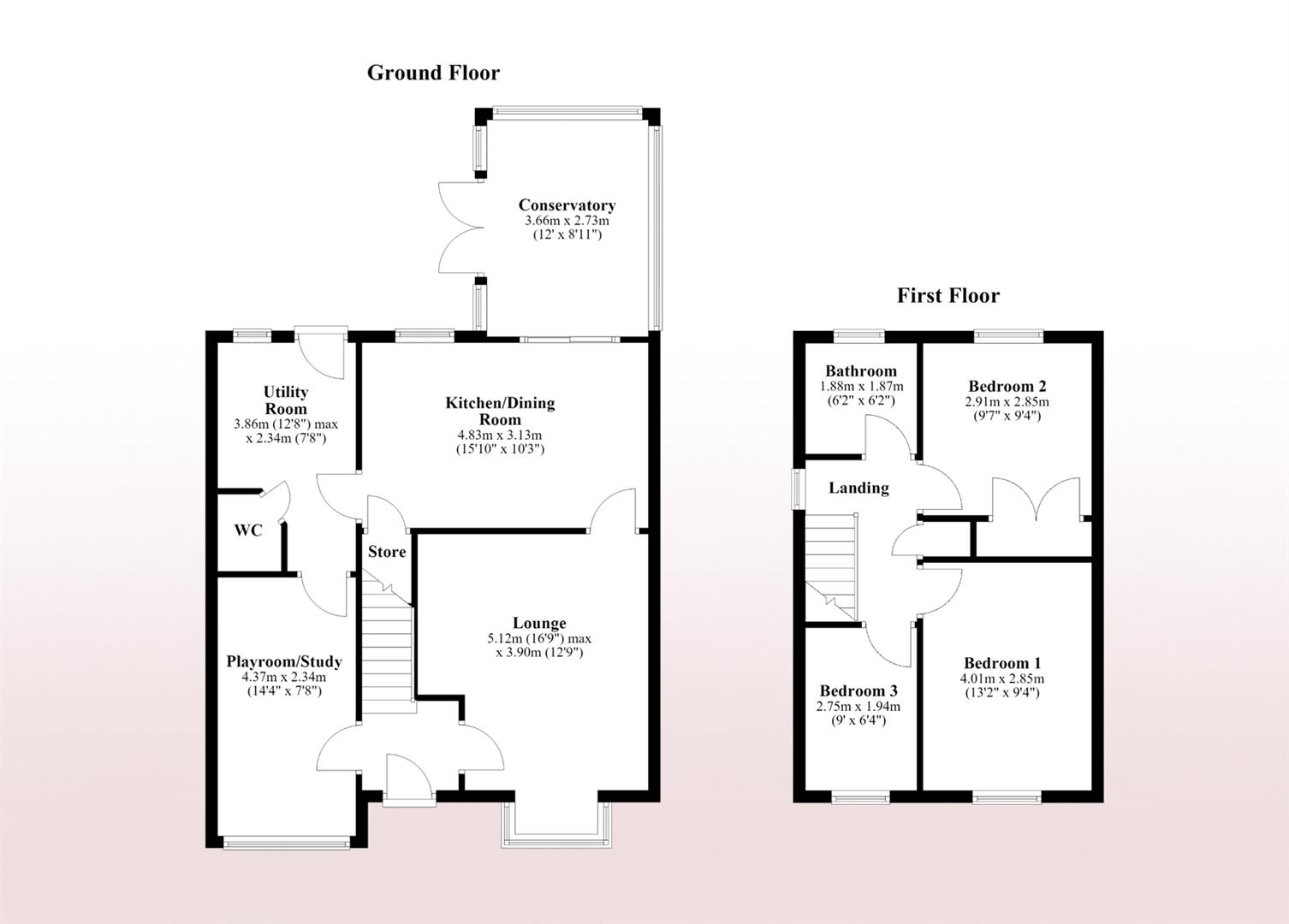 10, Polperro Way, Stoke-On-Trent floorplan