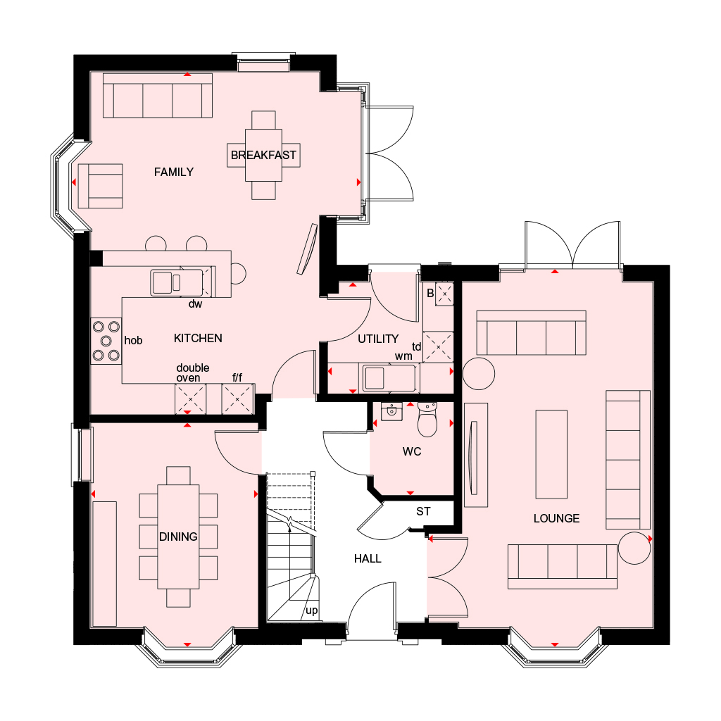 H8380526, Park Farm Way, Off Prospero Drive, Wellingborough floorplan