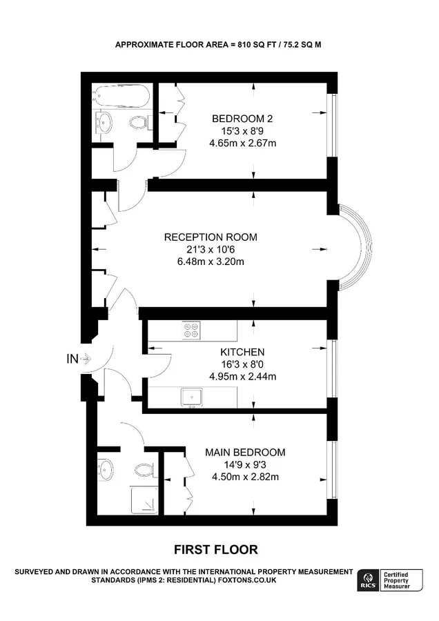 Hall Road, London floorplan