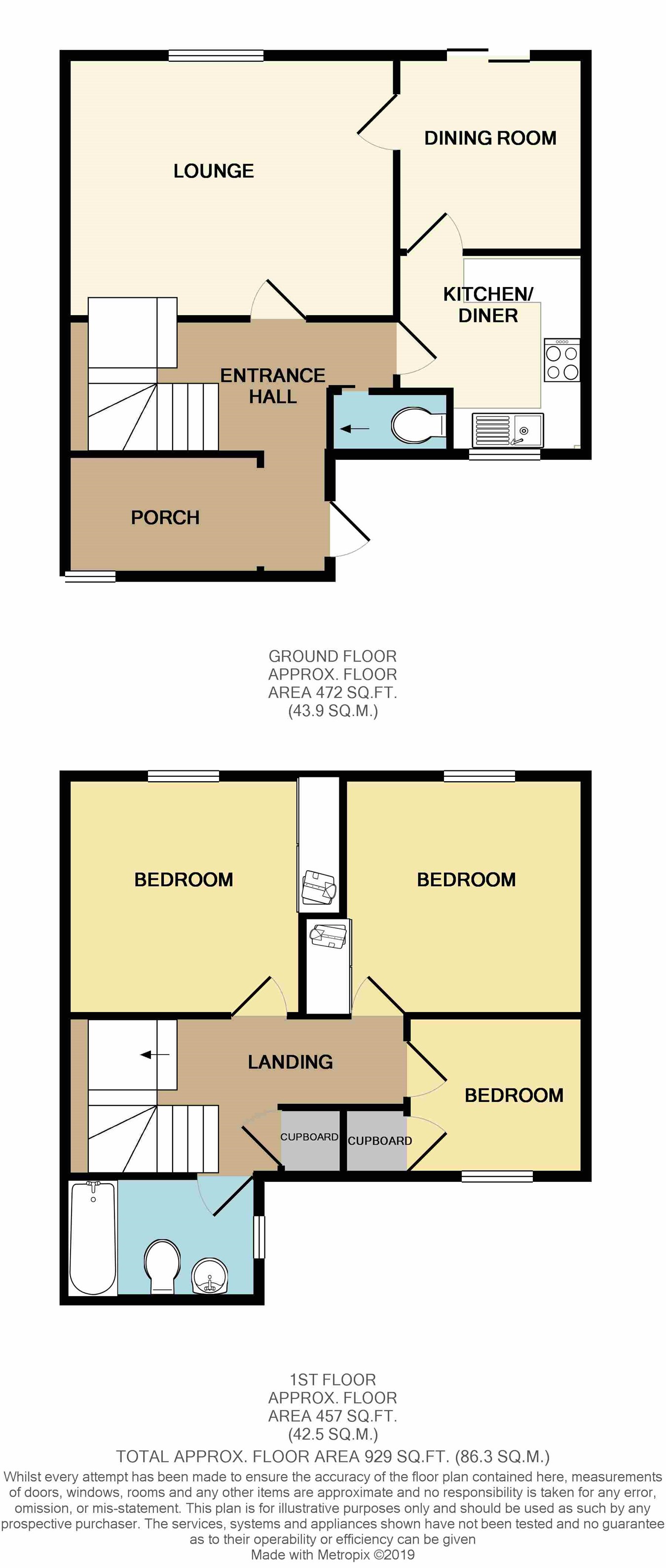 3 Bedrooms End terrace house for sale in Mallory Close, St Athan CF62