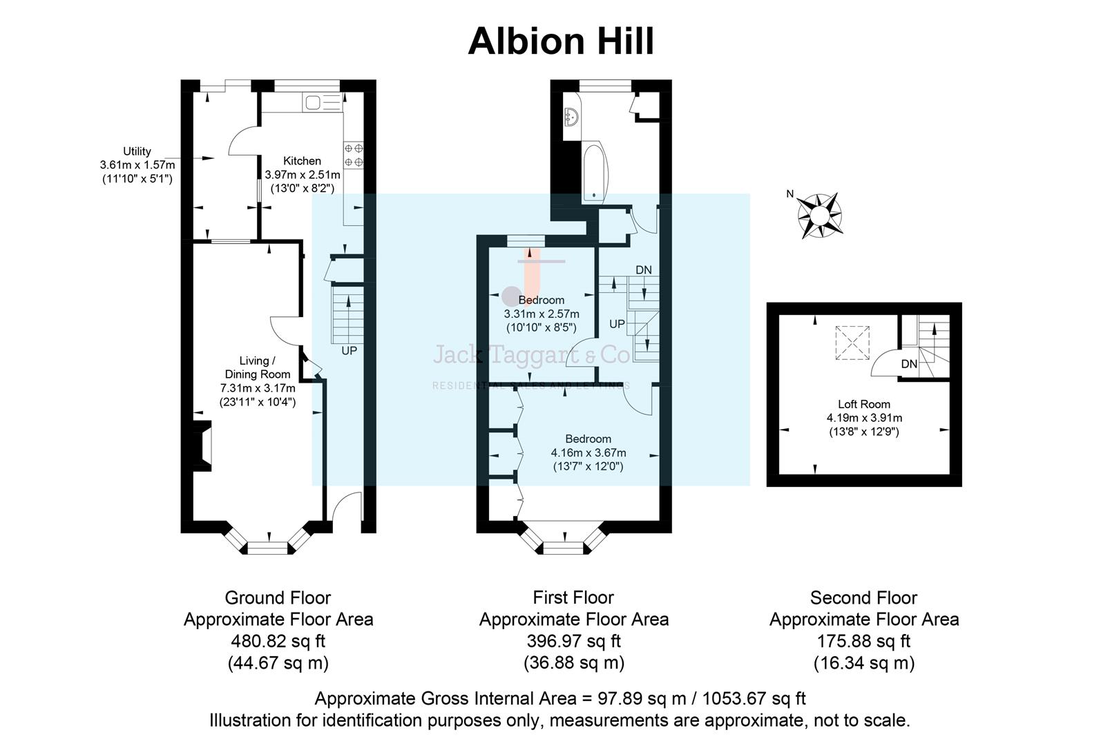 25, Albion Hill, Brighton floorplan