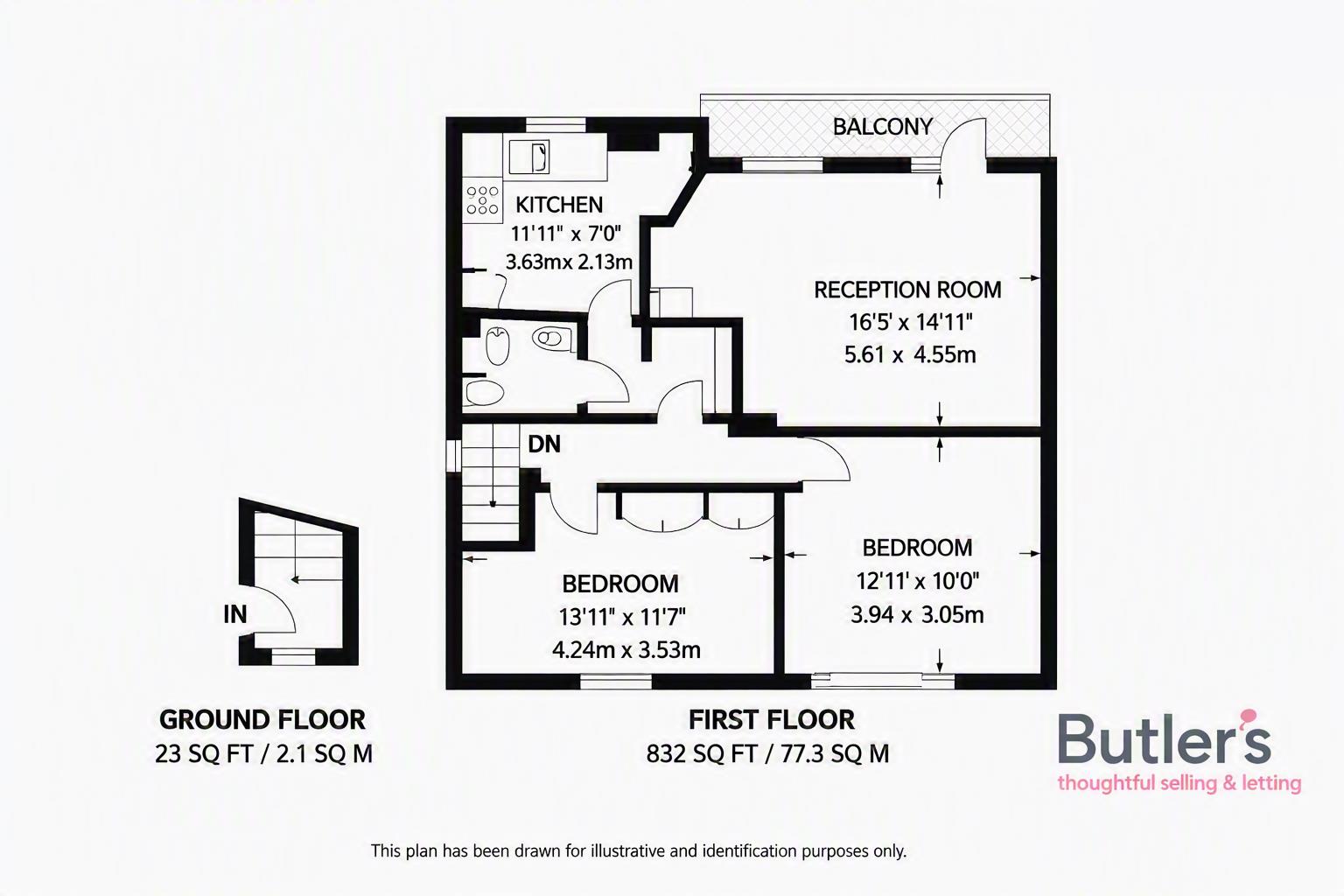 8, Basildon Close, Sutton floorplan