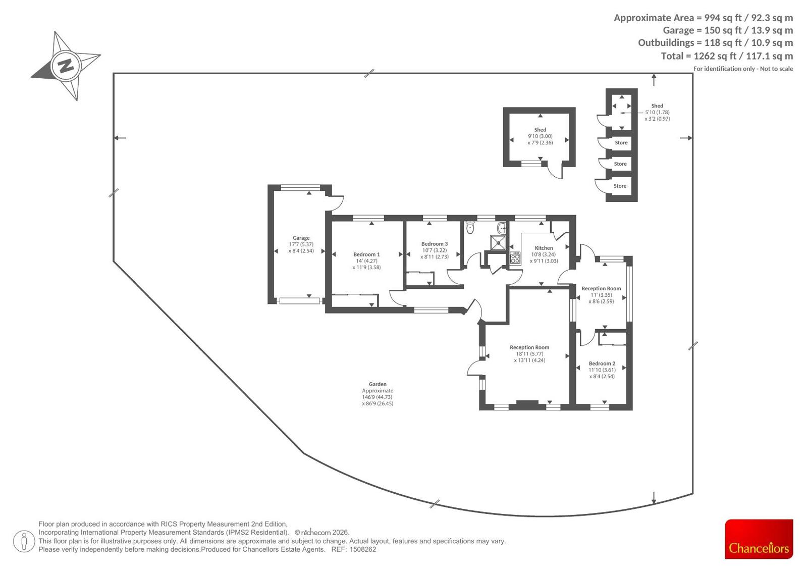 Southern Pines,, Penton Hall Drive, Staines-Upon-Thames floorplan