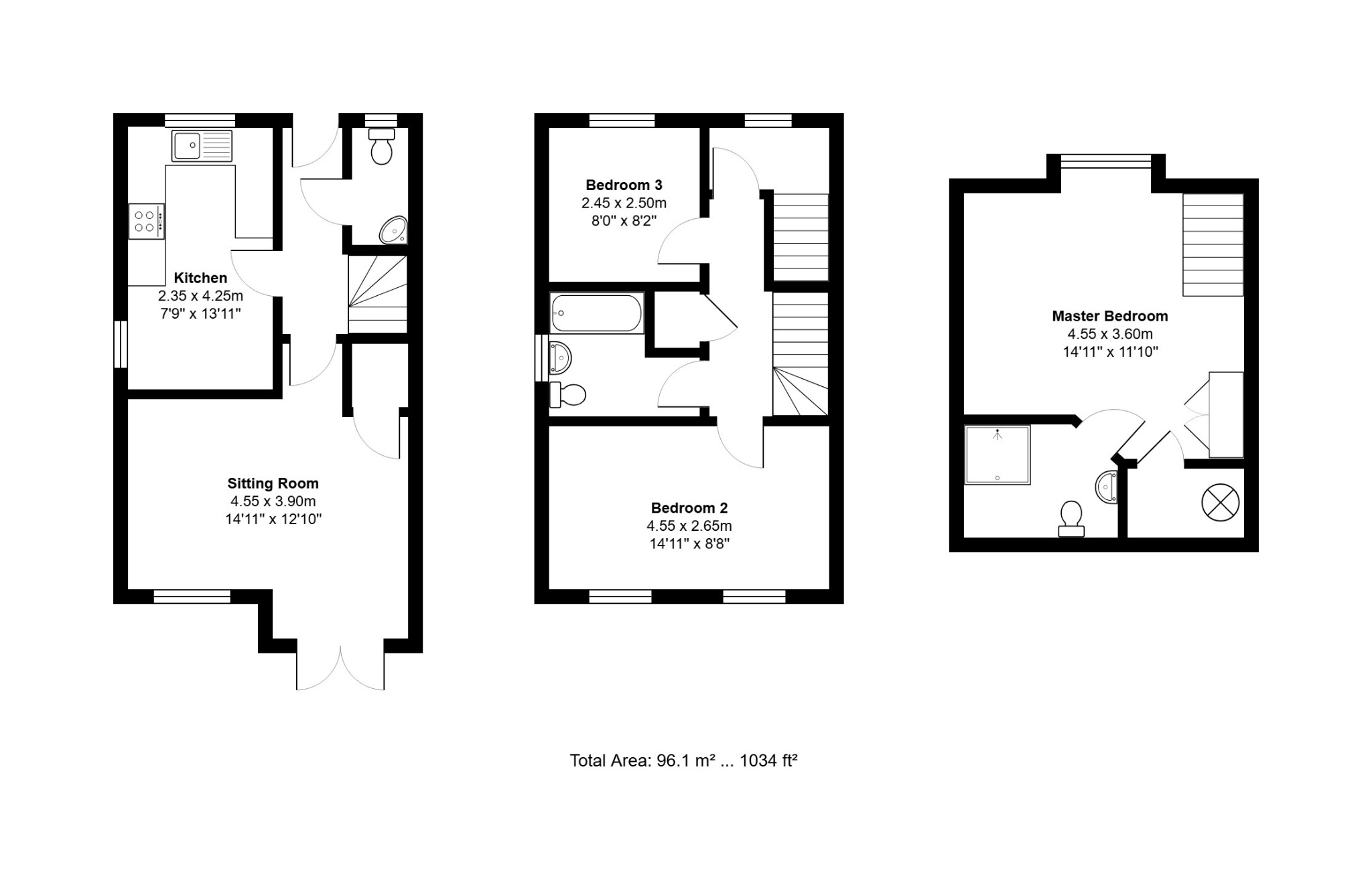 21, Benstead Close, King's Lynn floorplan