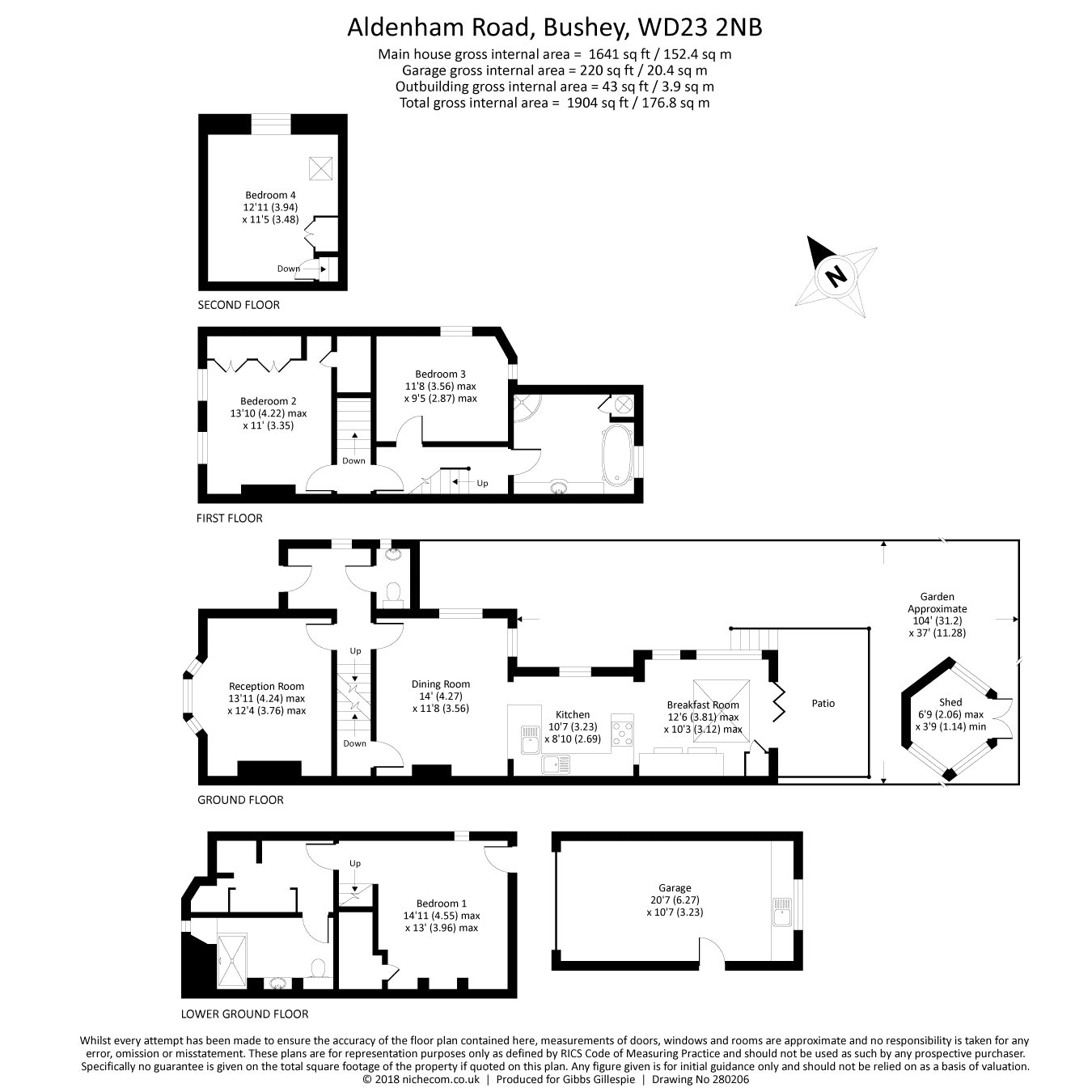 4 Bedrooms End terrace house for sale in Aldenham Road, Bushey, Hertfordshire WD23