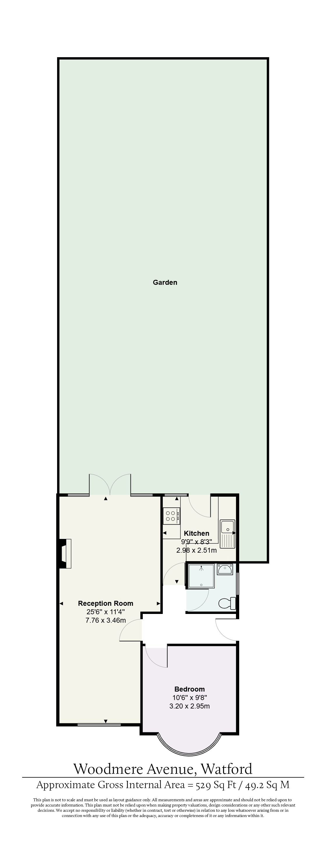 104, Woodmere Avenue, Hertfordshire floorplan