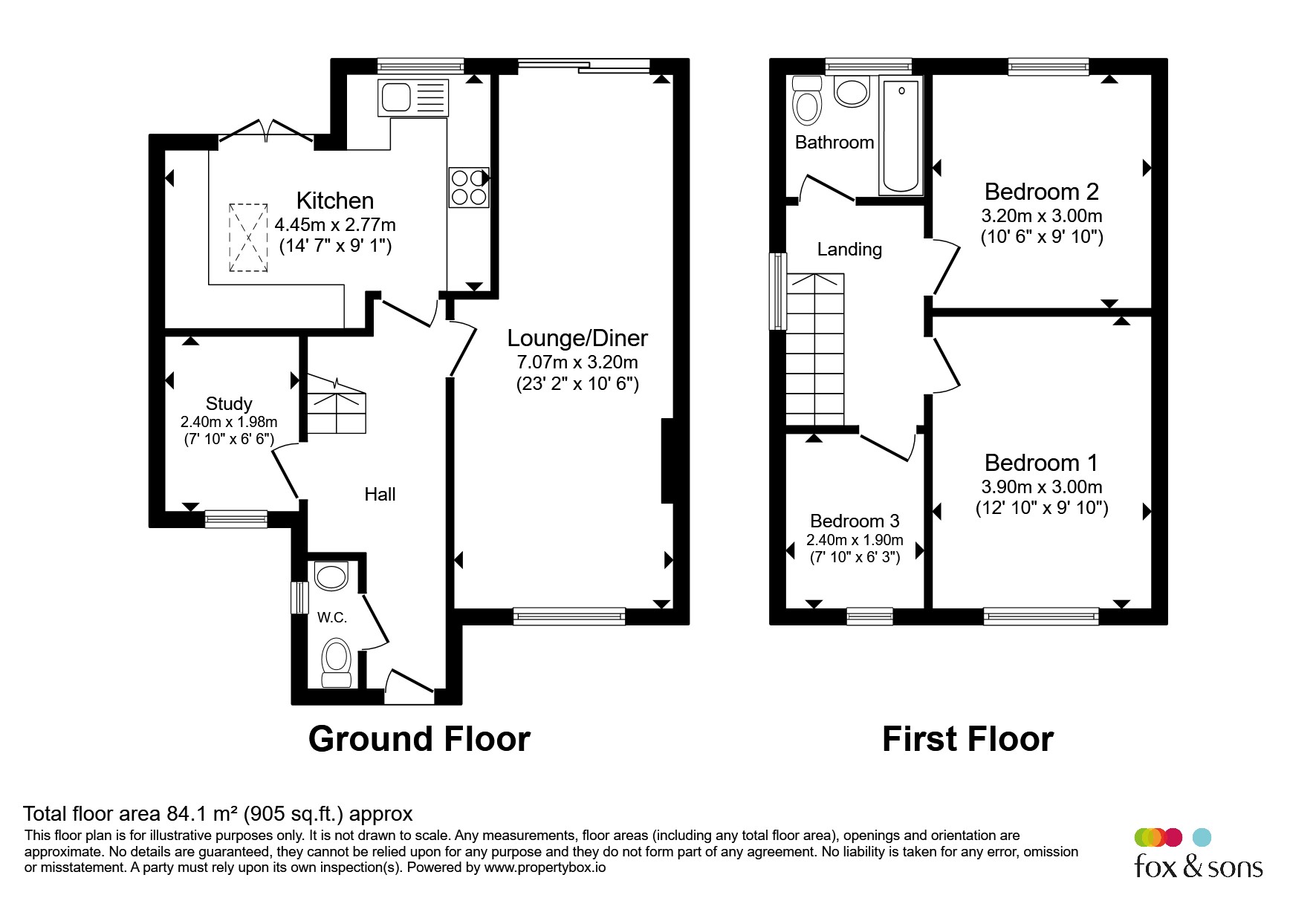 39, Downsview Drive, Haywards Heath floorplan