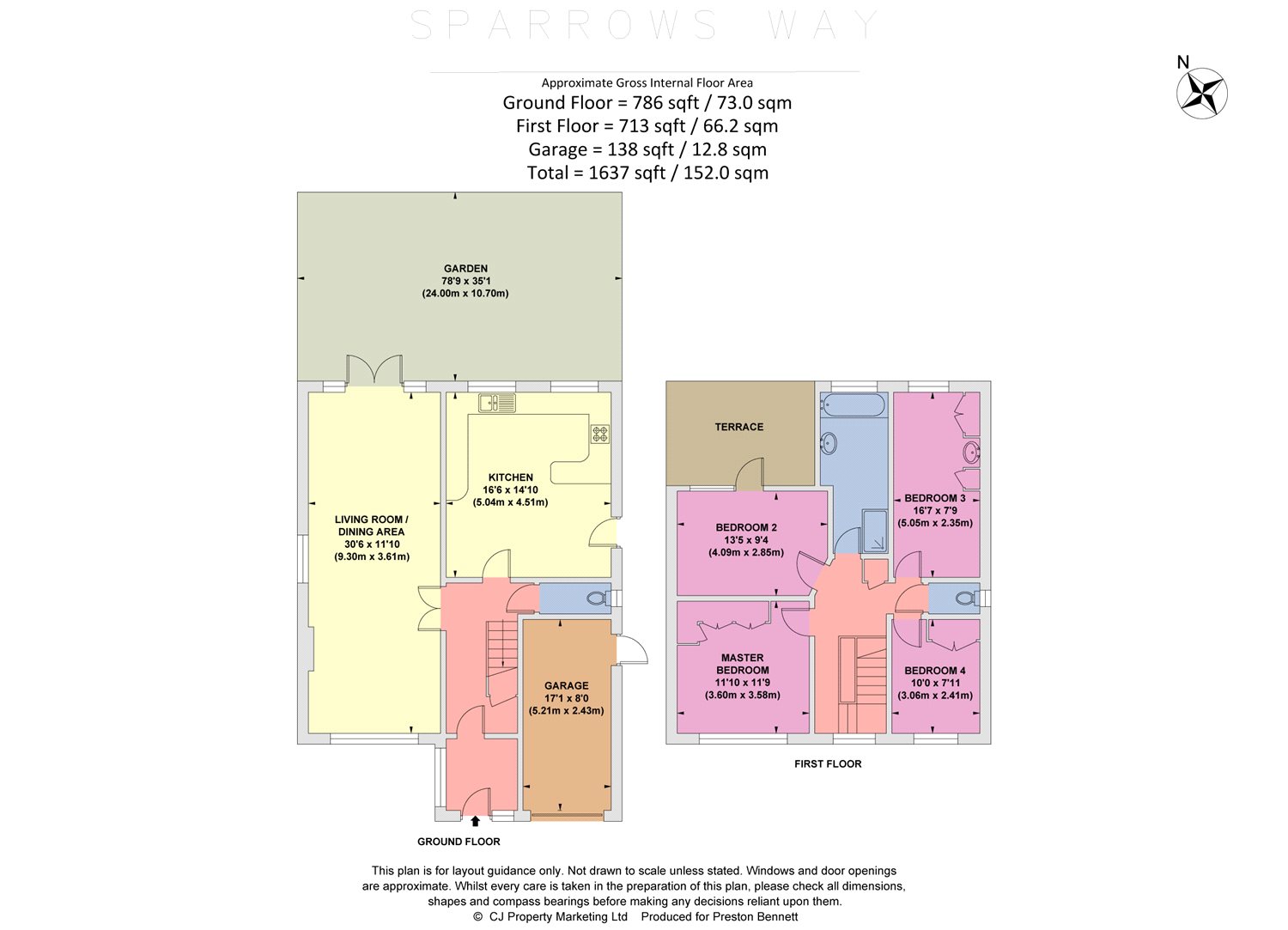 4 Bedrooms Detached house for sale in Sparrows Way, Bushey WD23