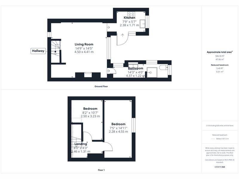Stonewall, East Row, Whitby floorplan