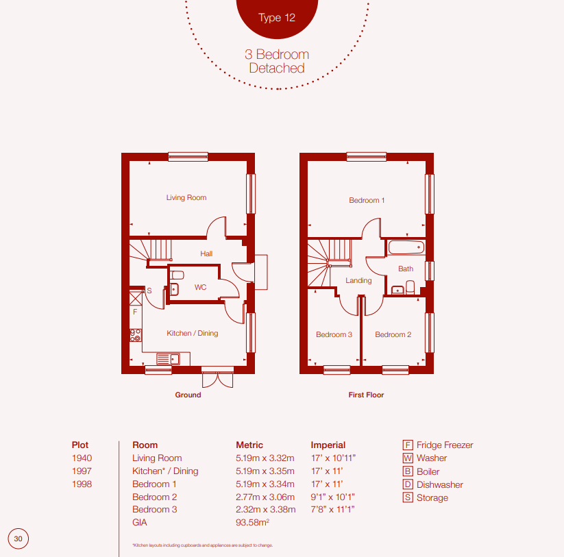 1998, Crummell Drive, West Cambourne floorplan