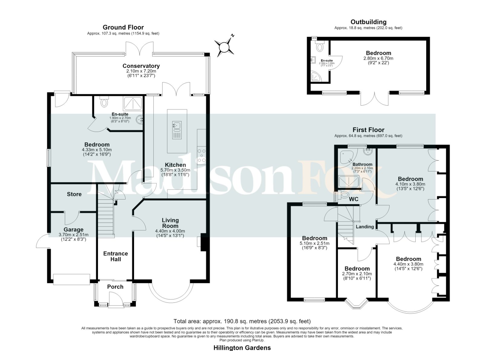 9, Hillington Gardens, Woodford Green floorplan