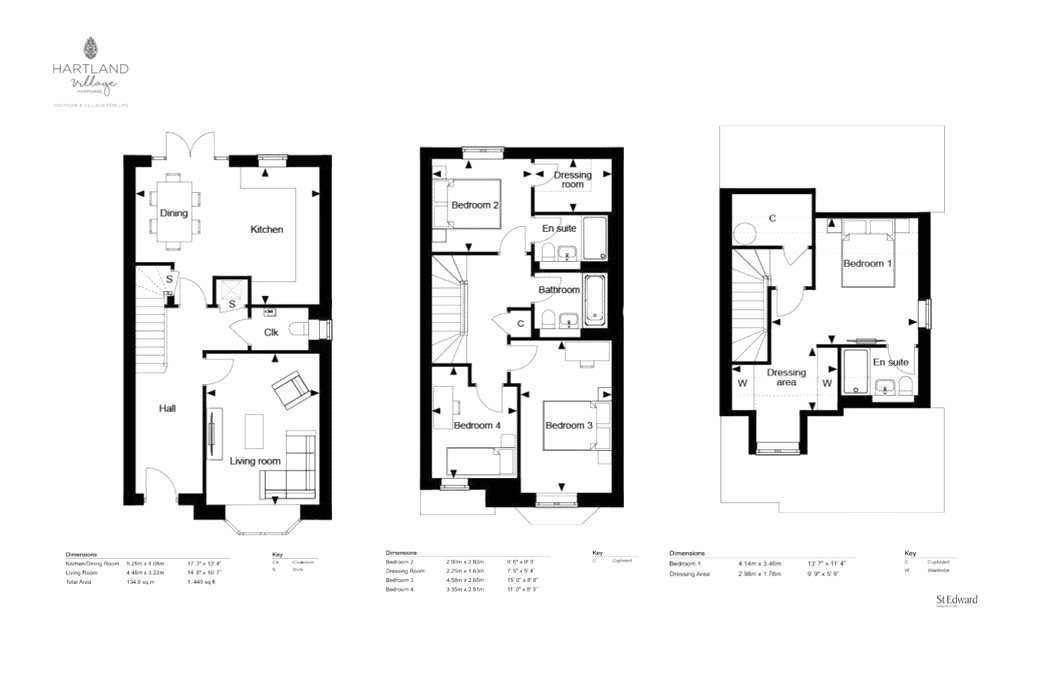 The Lavender Plot 183,, Hartland Village, Fleet floorplan