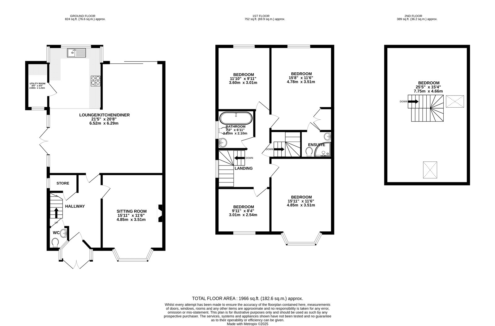 241, Loughborough Road, Nottingham floorplan
