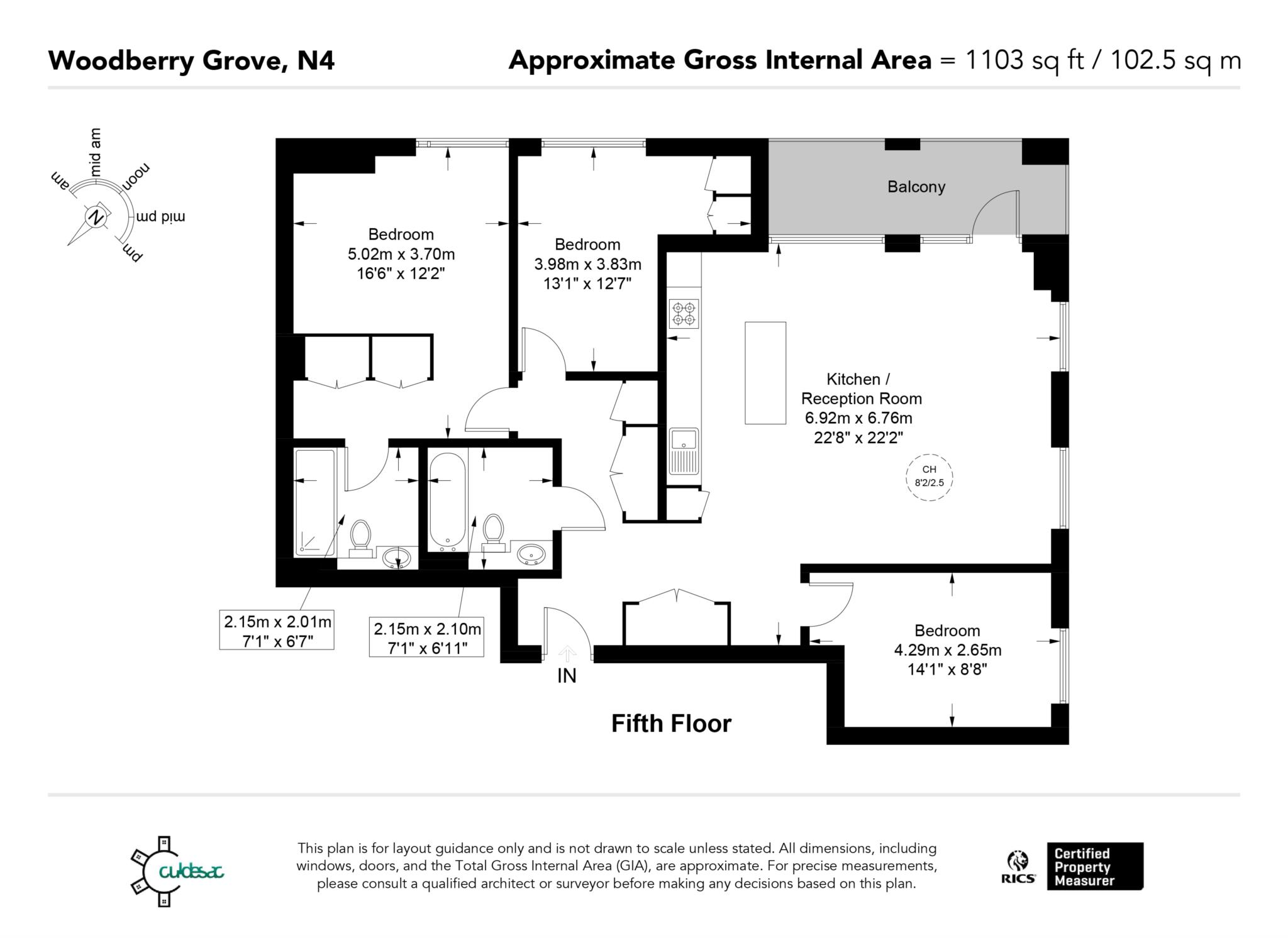 Emperor Point, Dragonfly Walk, London floorplan