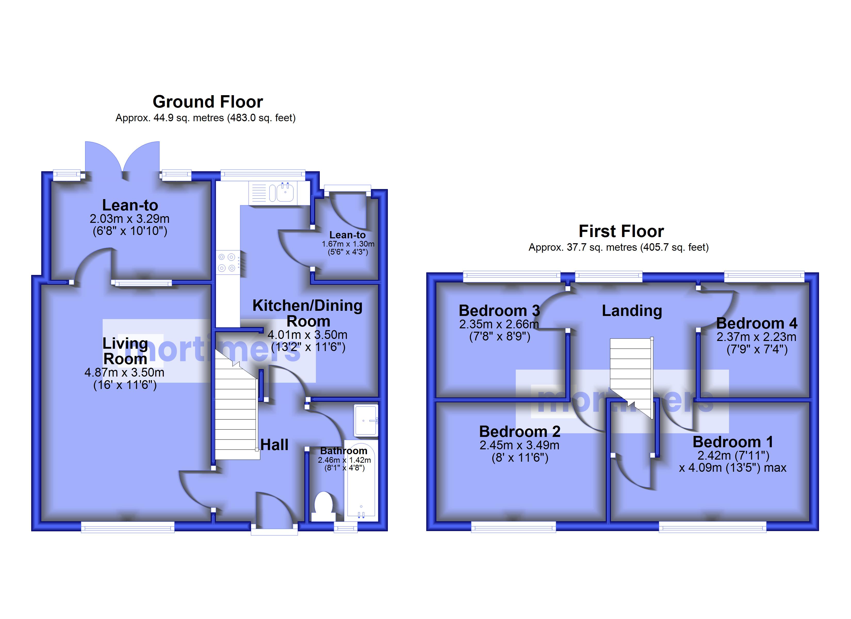 64, Pilmuir Road, Lancashire floorplan