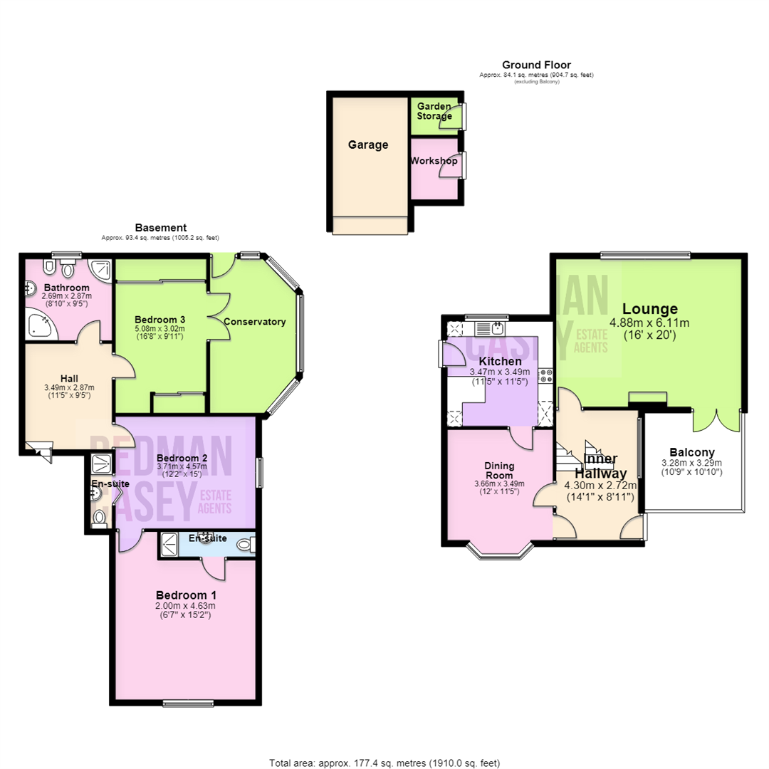 Stockholm, Grimeford Lane, Chorley floorplan