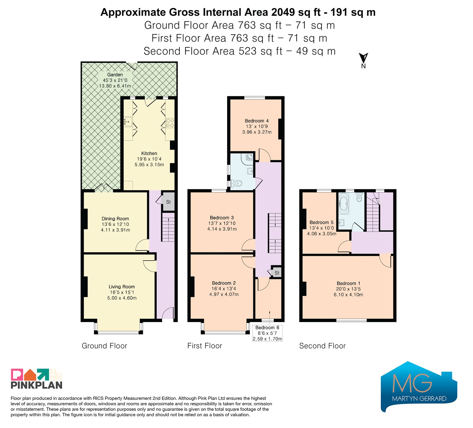31, Fortis Green, London floorplan