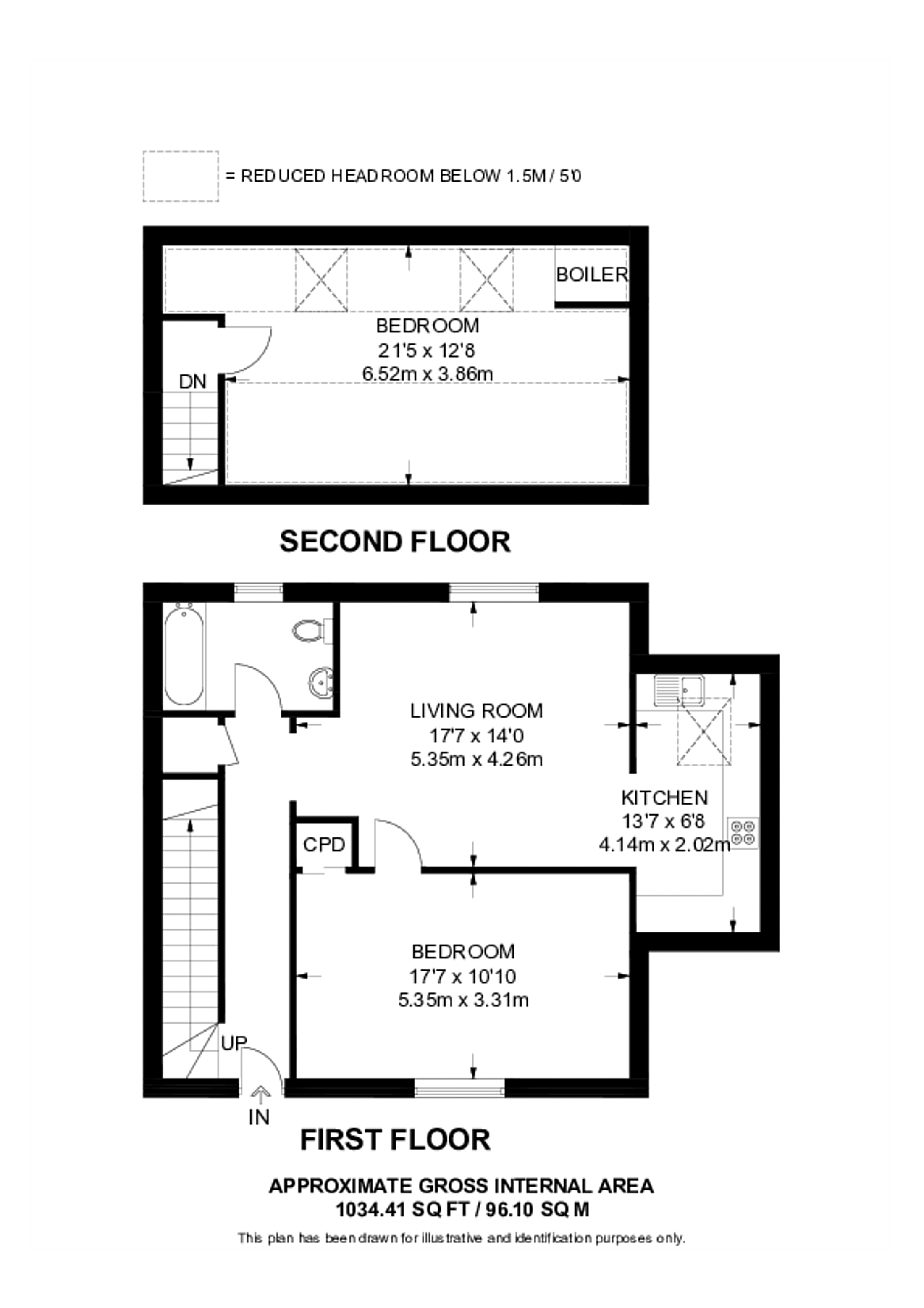 3, Cobbett Road floorplan