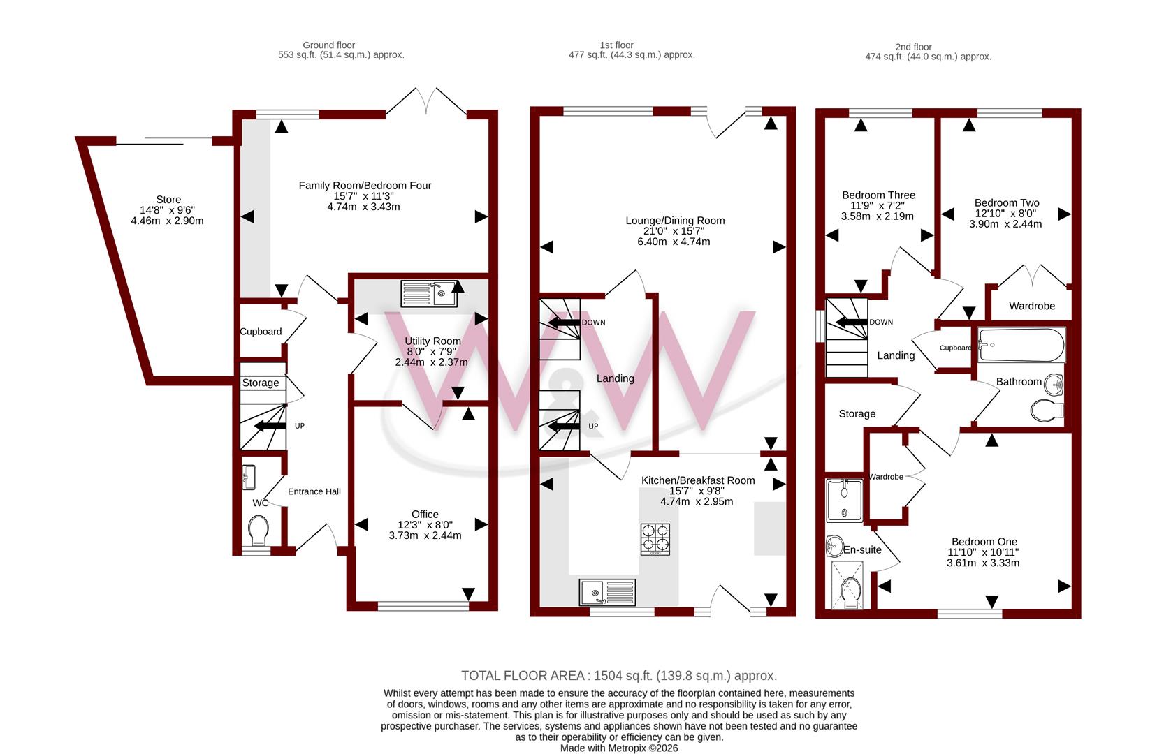 67, Angelica Way, Whiteley floorplan