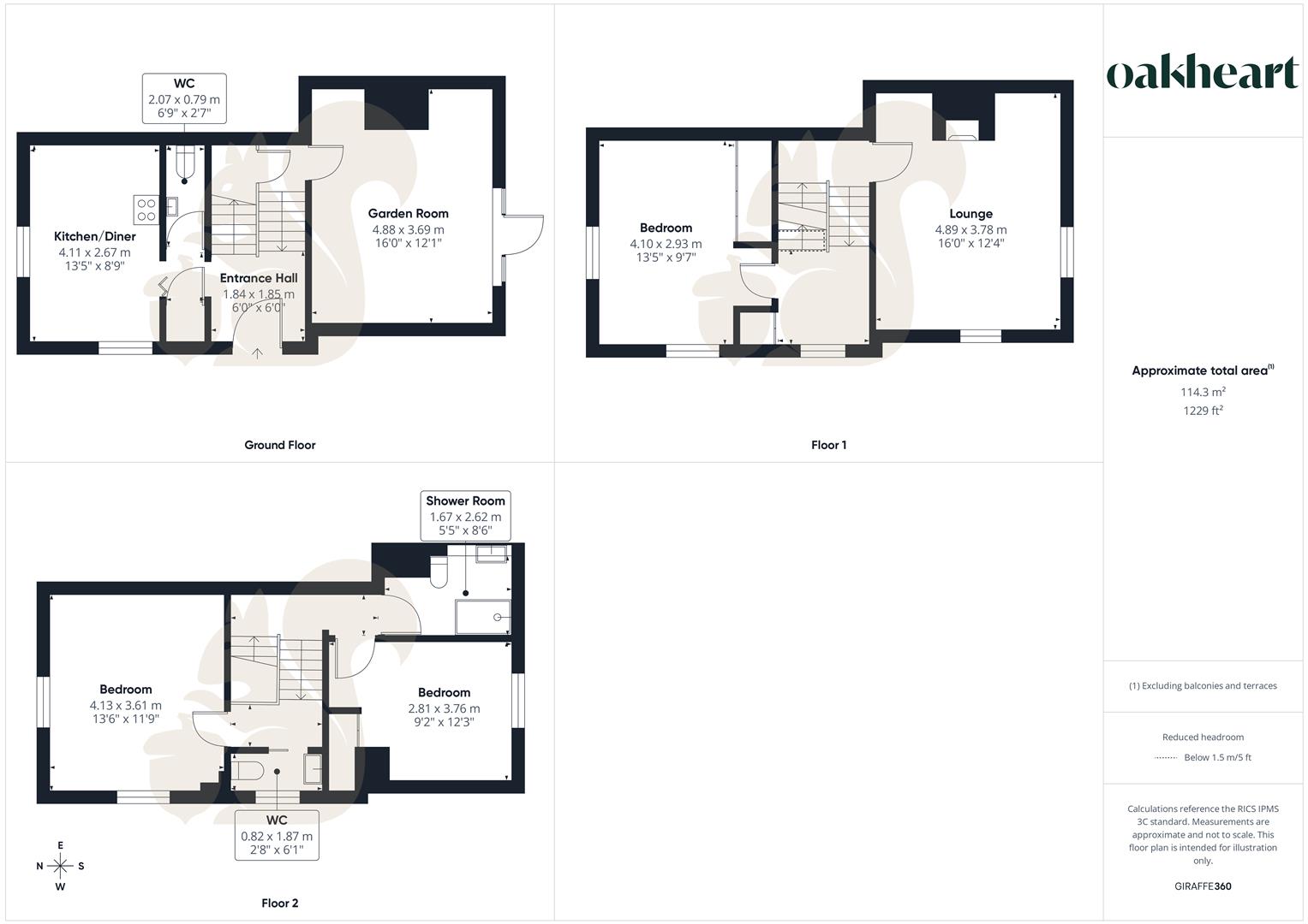 17, Gainsborough Street, Sudbury floorplan