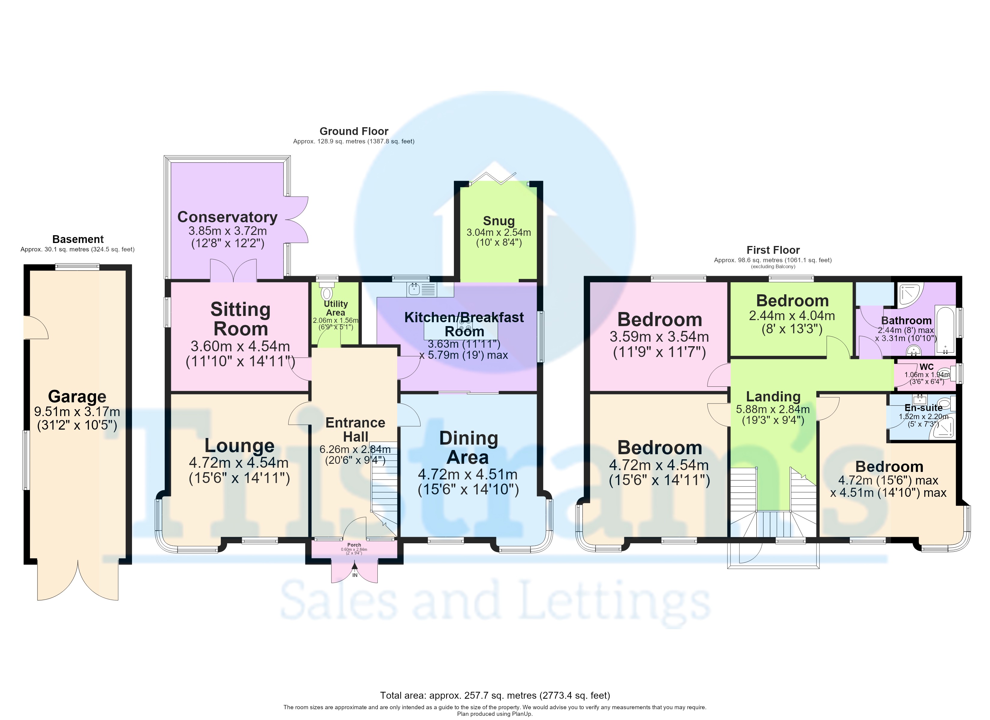 116, Derby Road, Nottingham floorplan