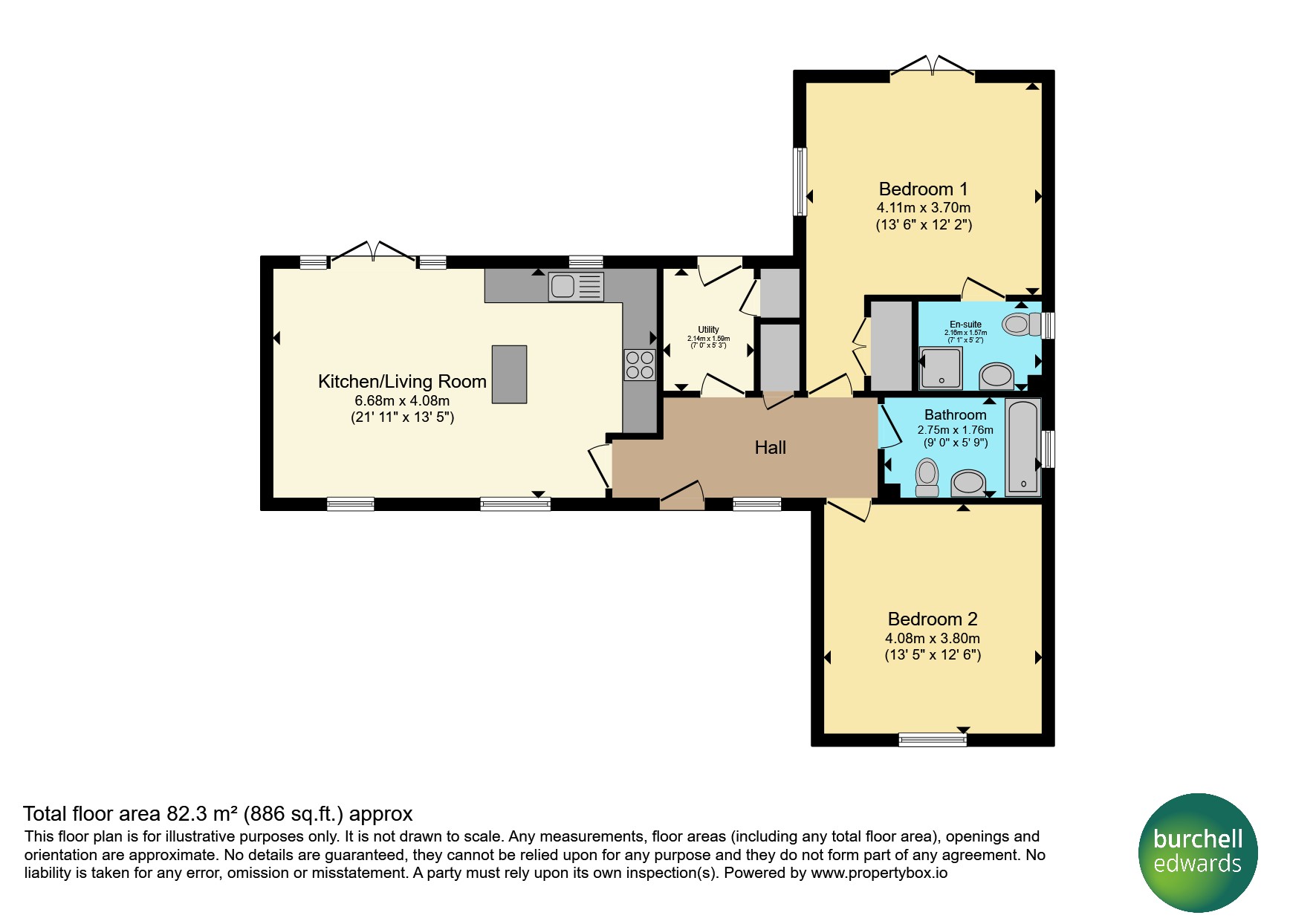 5, Roberts Lane, Nottingham floorplan