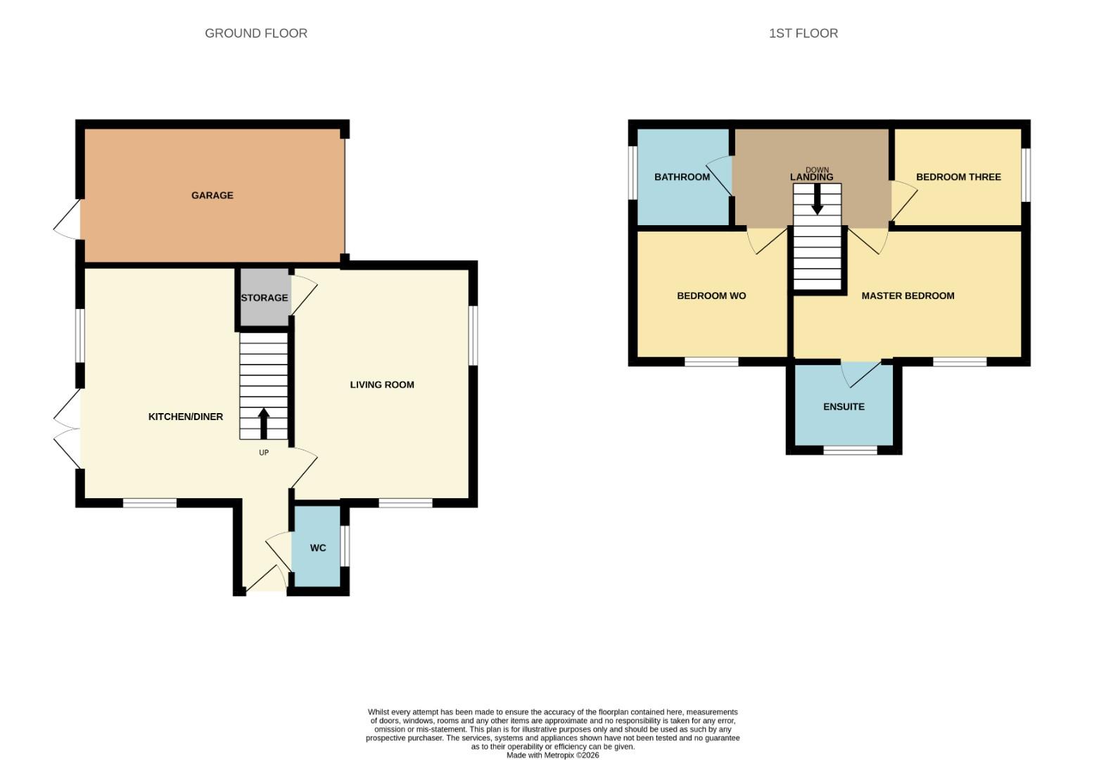 4, Porter Gardens, Bishop Auckland floorplan