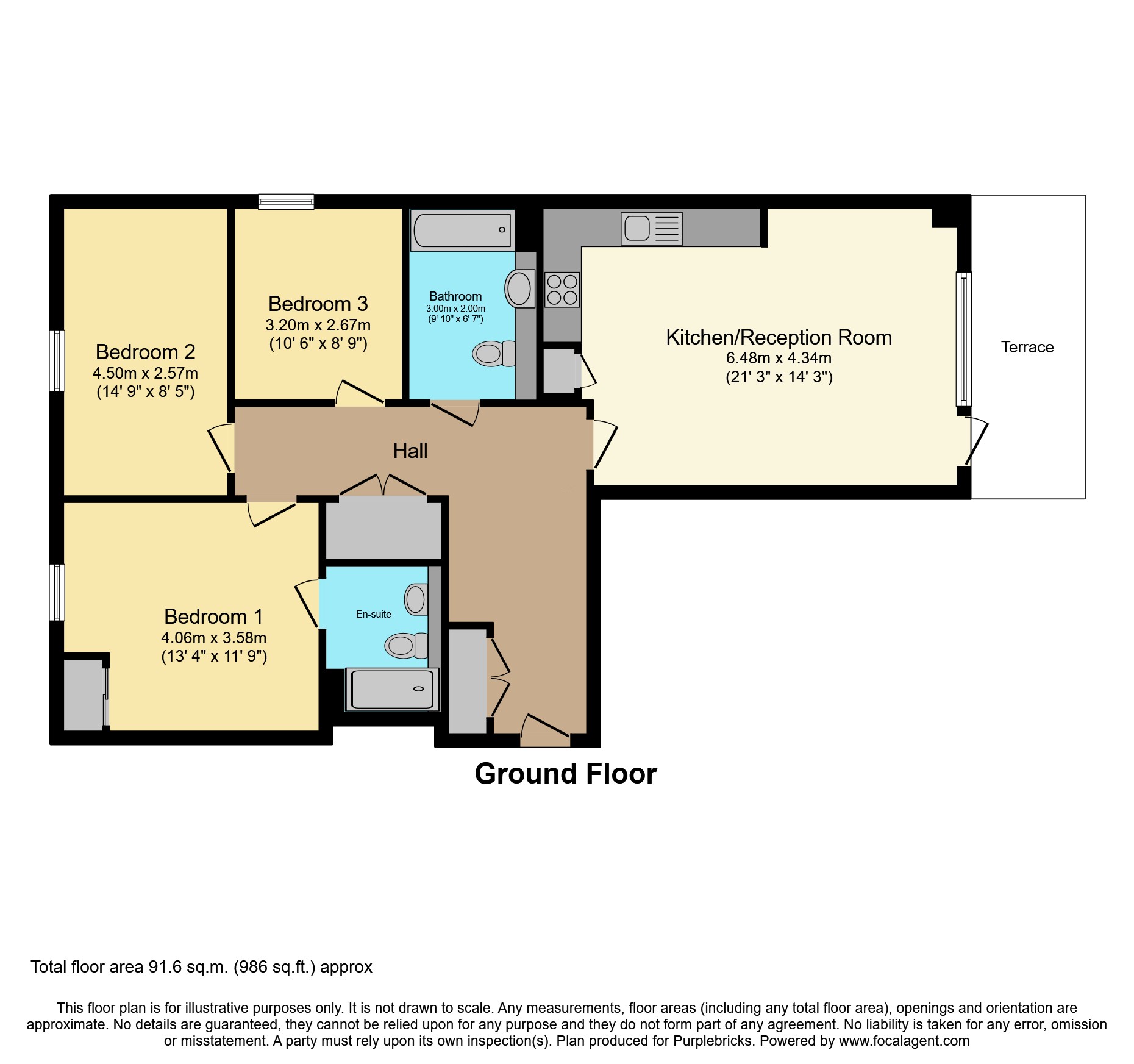 2 Baldwin Court, Lyon Road, Harrow floorplan