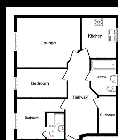Apartment 5, 1 Waterway Court, Birmingham floorplan