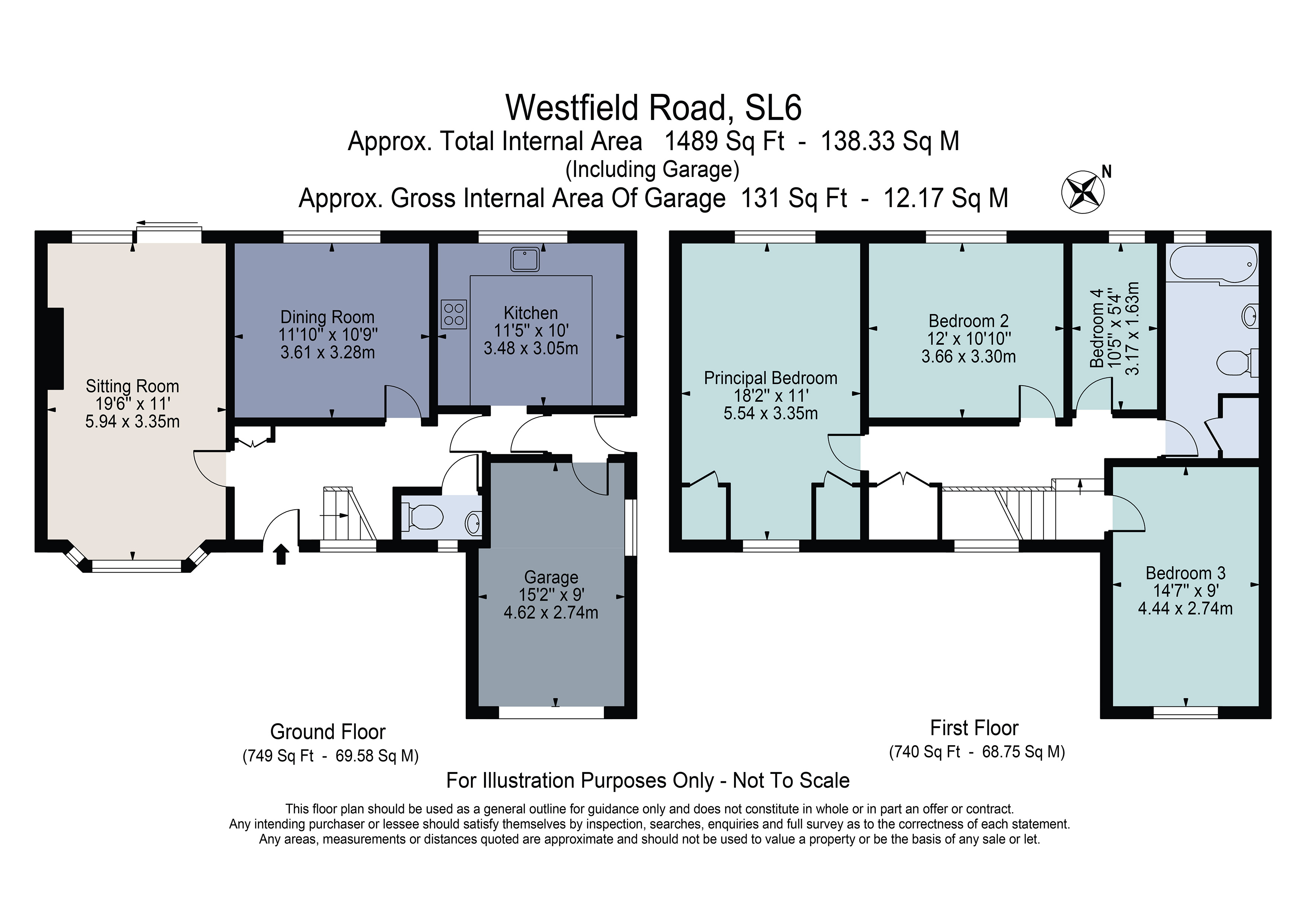 Westfield Road, Berkshire floorplan