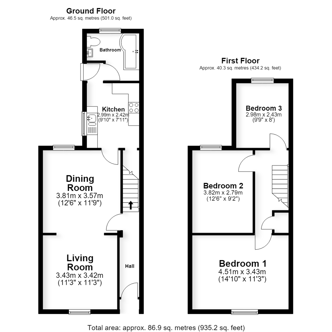 St. Giles Street, Milton Keynes floorplan
