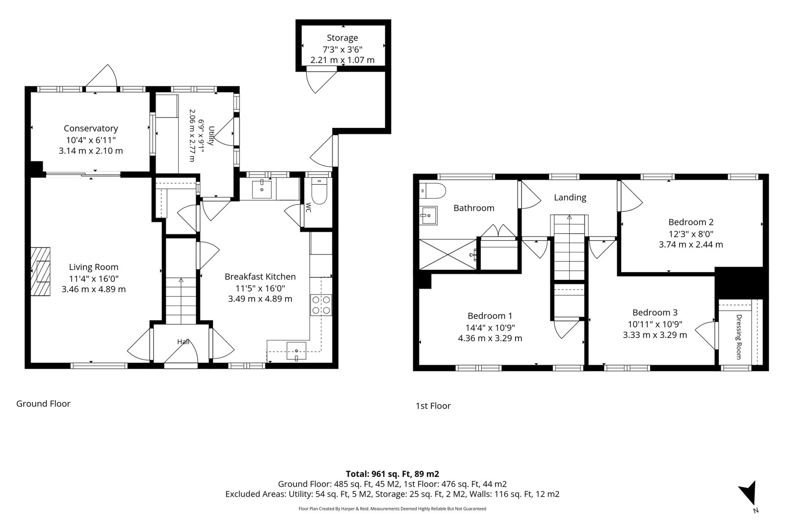 7, Coronation Road, Daventry floorplan